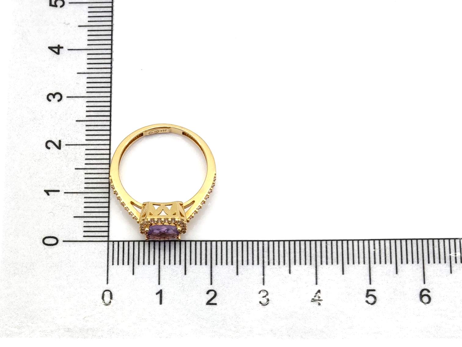 Sortija Oro 18k Con Circonita - Imagen 5