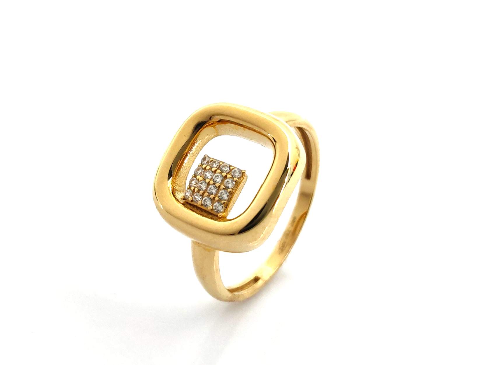 Sortija Oro 18k Con Circonita