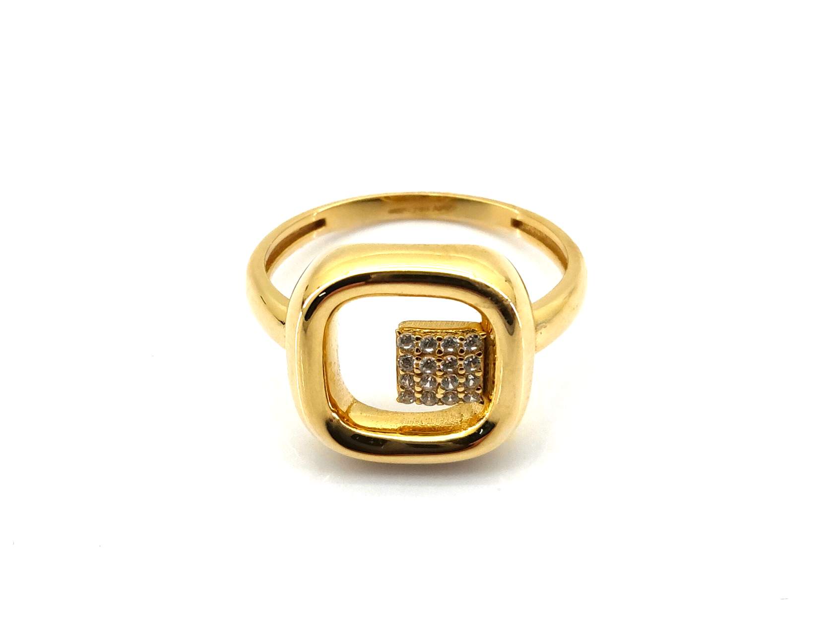 Sortija Oro 18k Con Circonita - Imagen 2