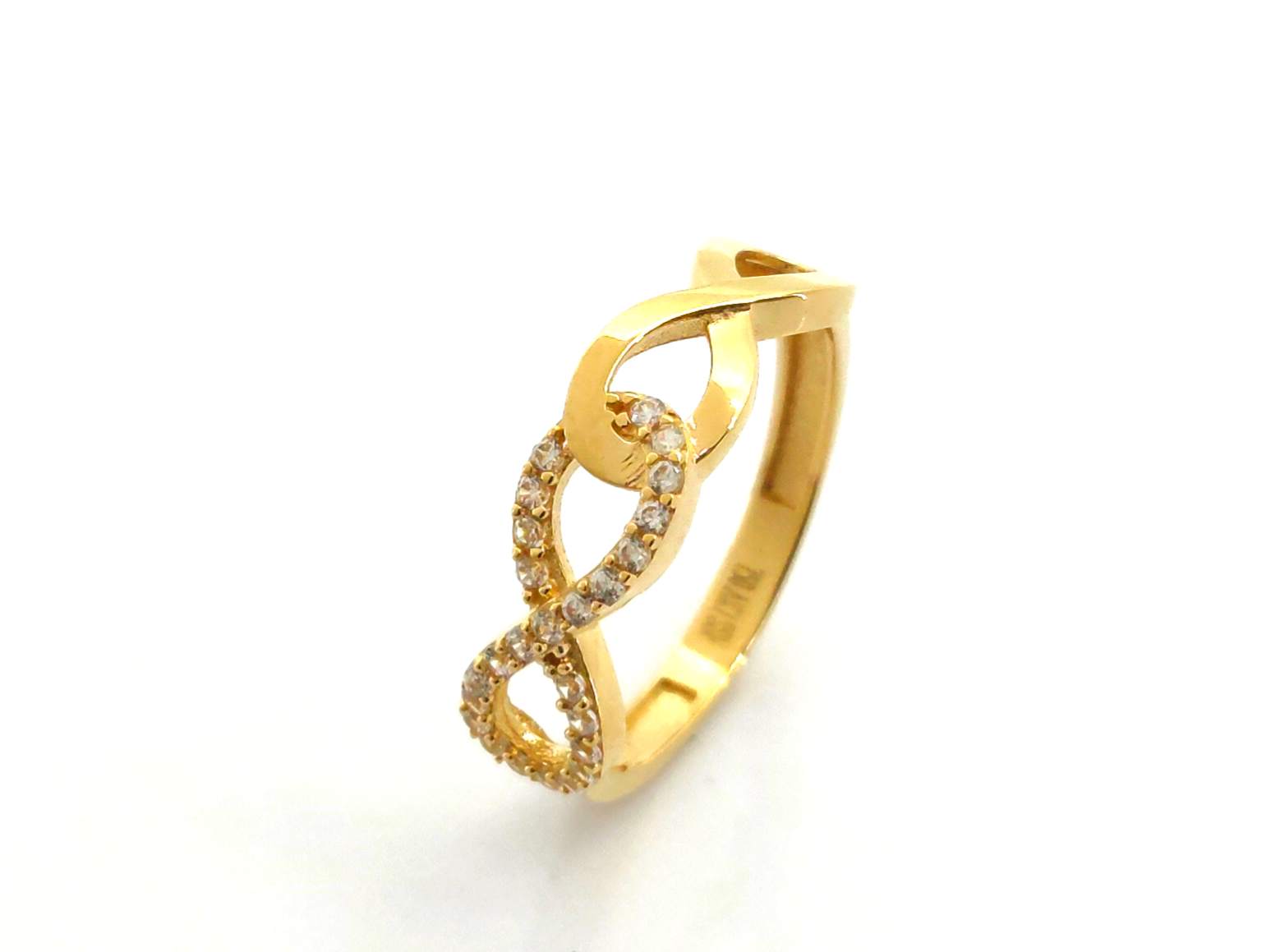 Sortija Oro 18k Con Circonita