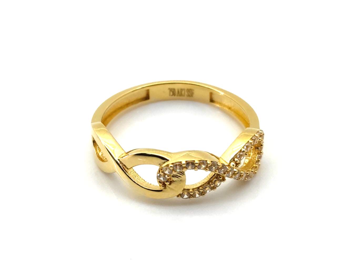 Sortija Oro 18k Con Circonita - Imagen 2