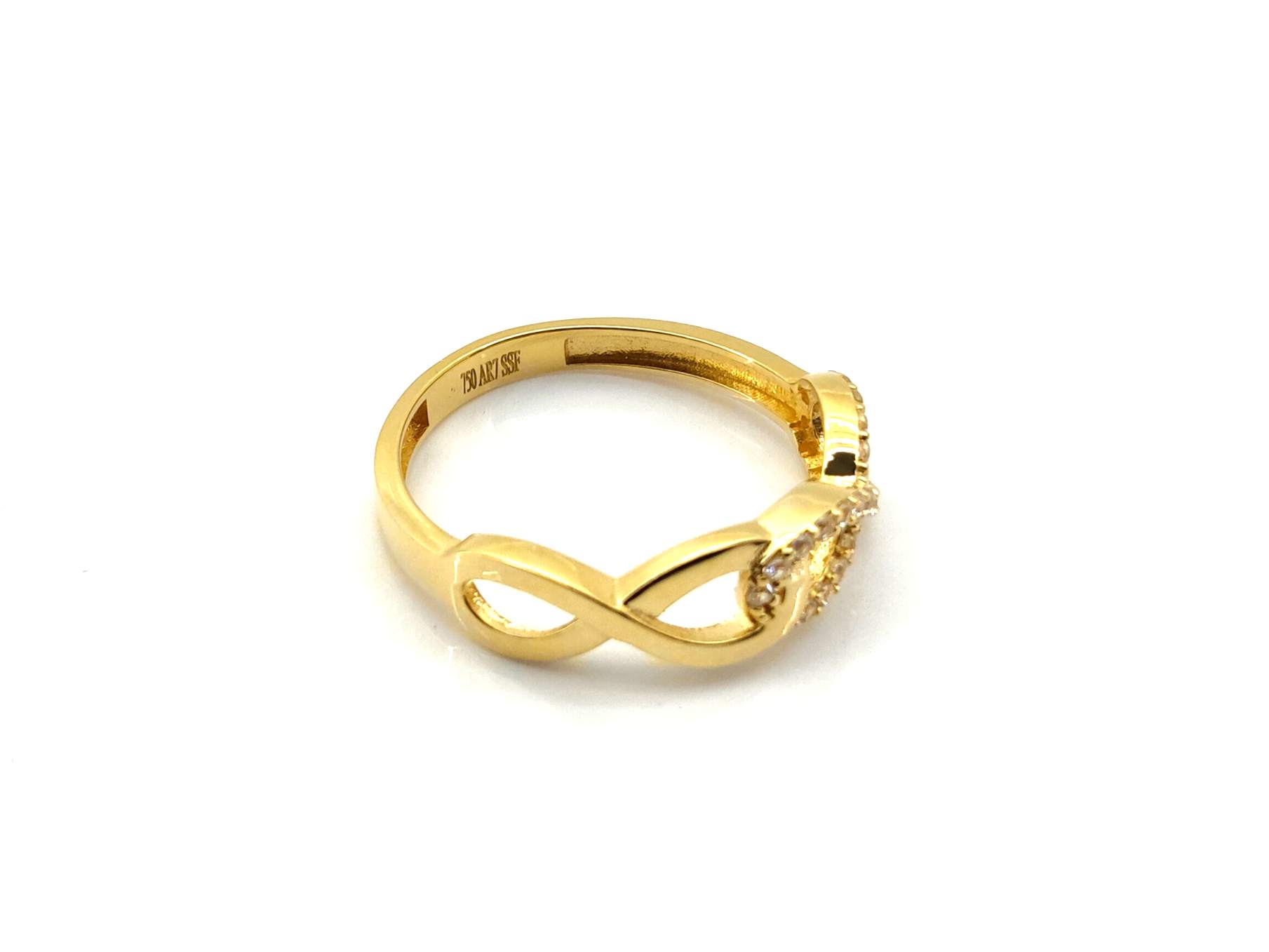 Sortija Oro 18k Con Circonita - Imagen 3