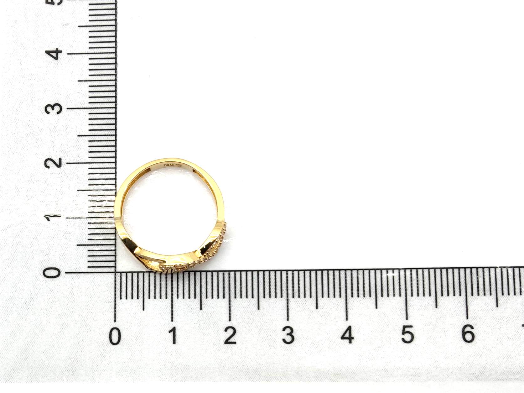 Sortija Oro 18k Con Circonita - Imagen 5