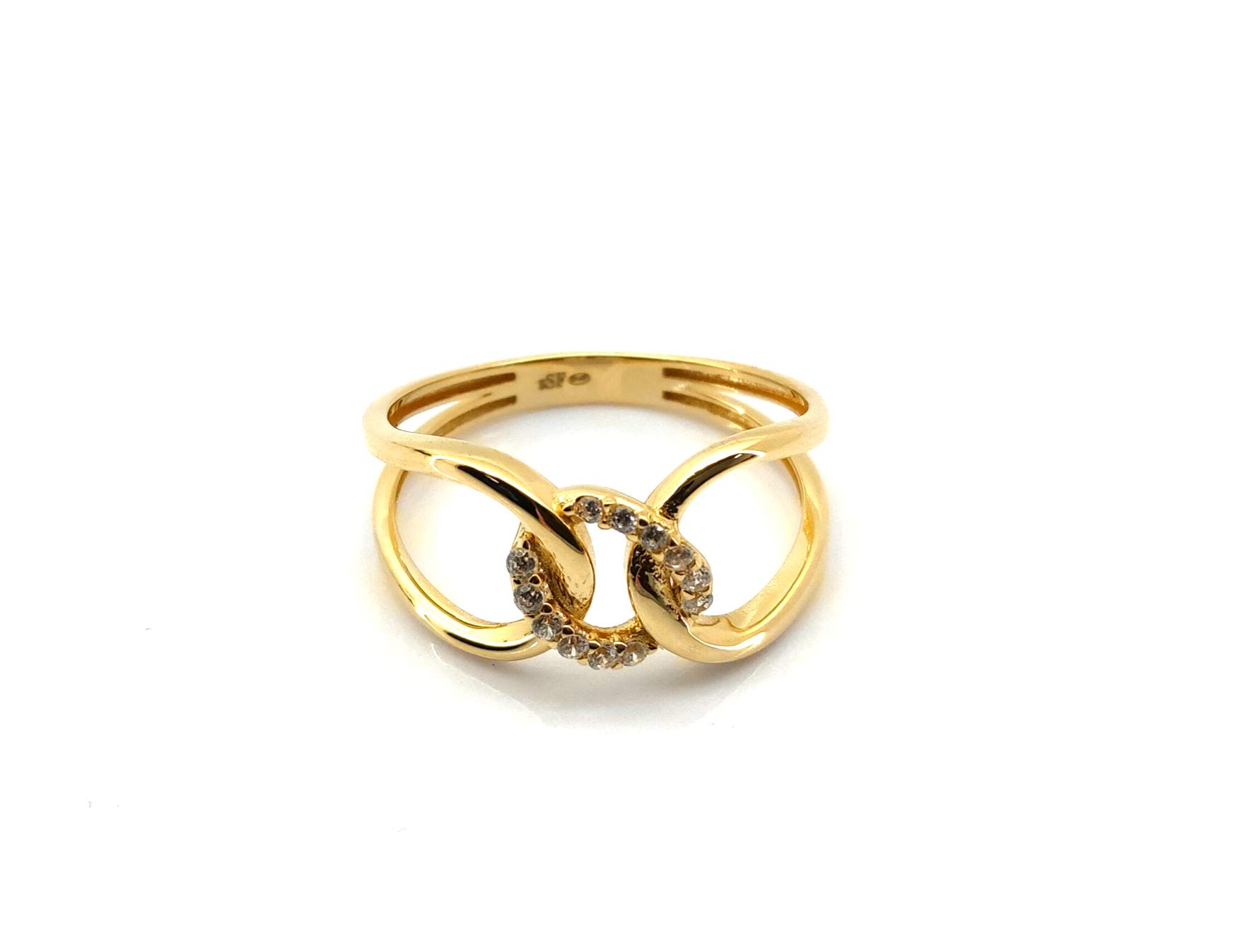 Sortija Oro 18k Con Circonita - Imagen 2