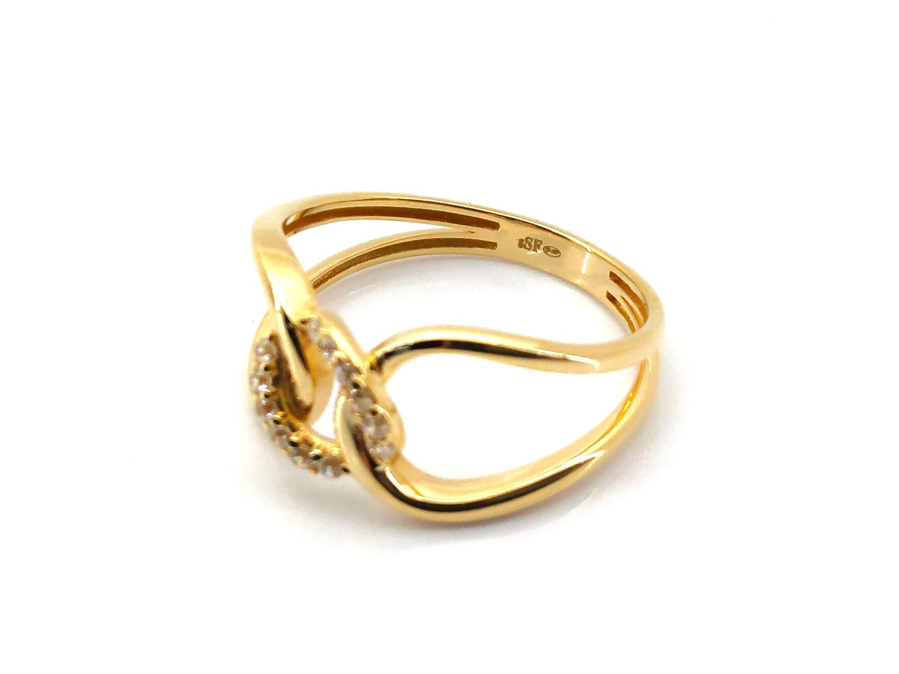 Sortija Oro 18k Con Circonita - Imagen 3