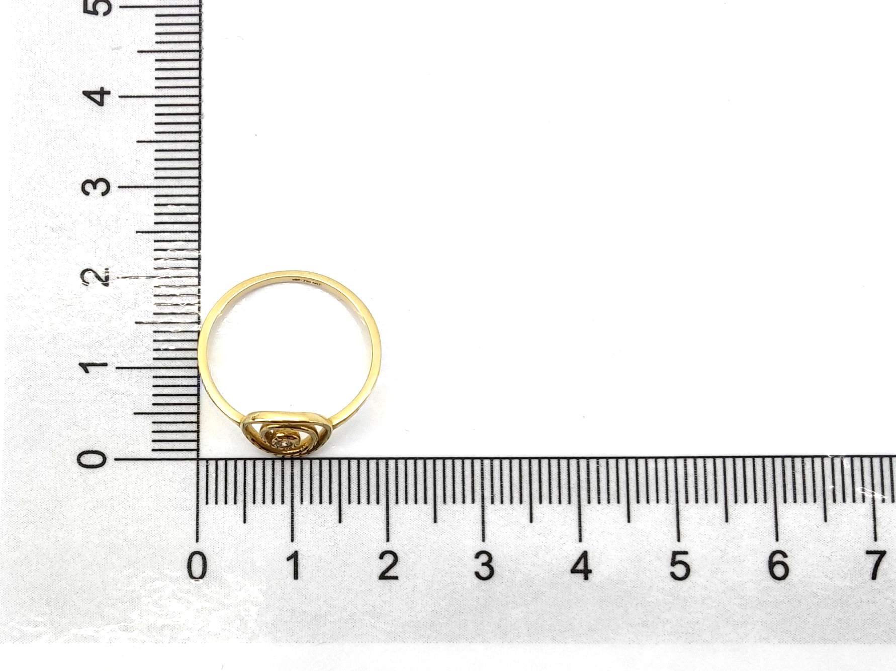 Sortija Oro 18k Con Circonita - Imagen 5