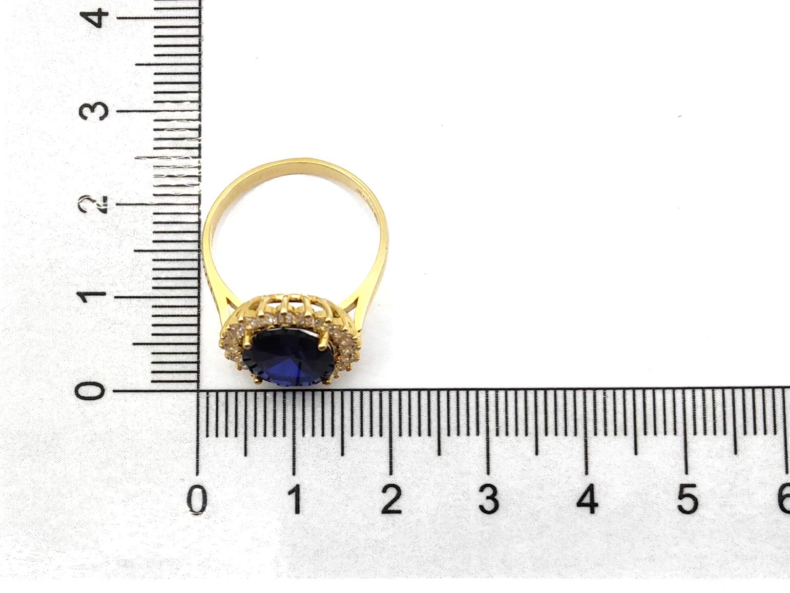 Sortija Oro 18k Con Circonita - Imagen 5