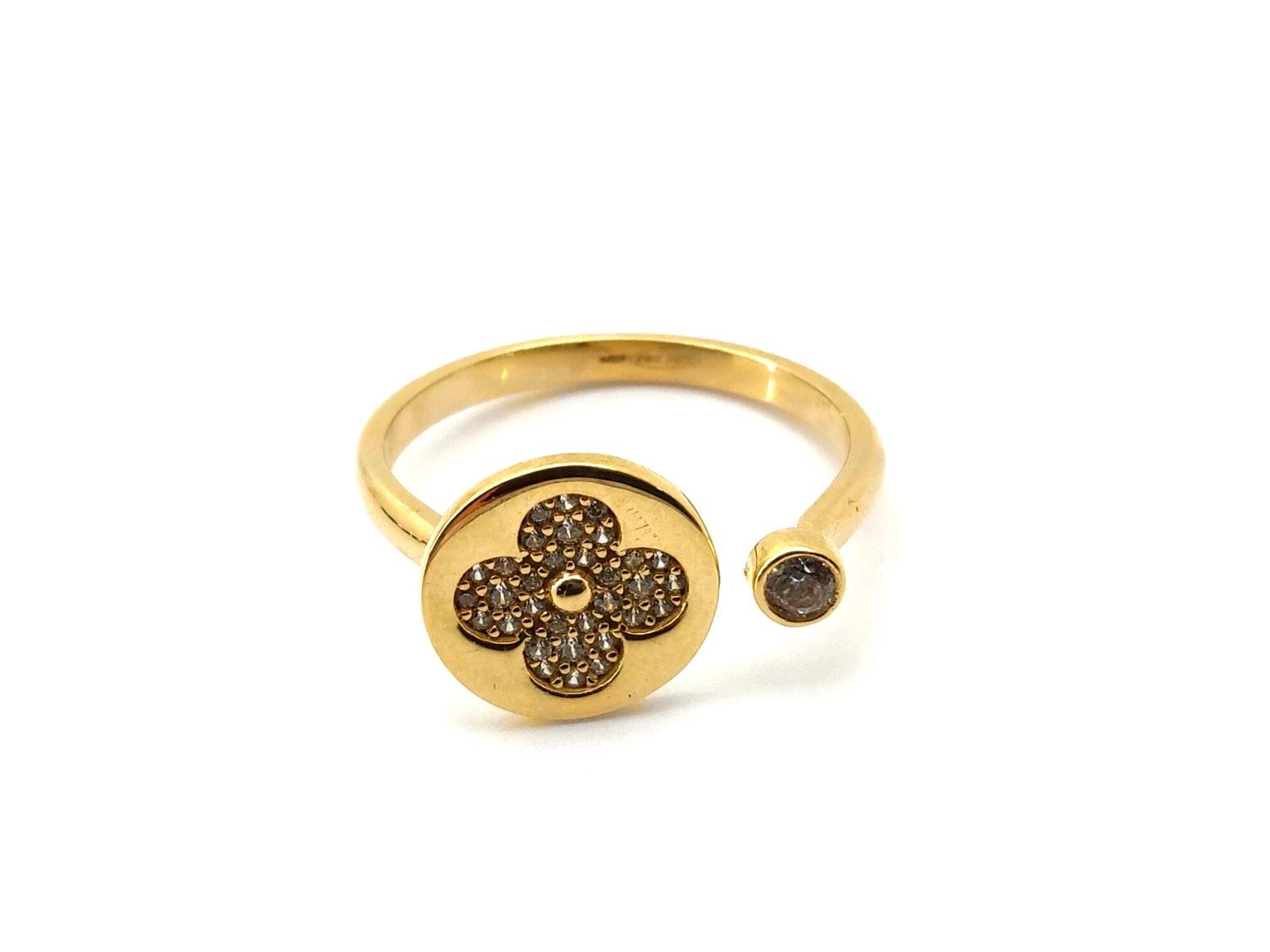 Sortija Oro 18k Con Circonita - Imagen 2