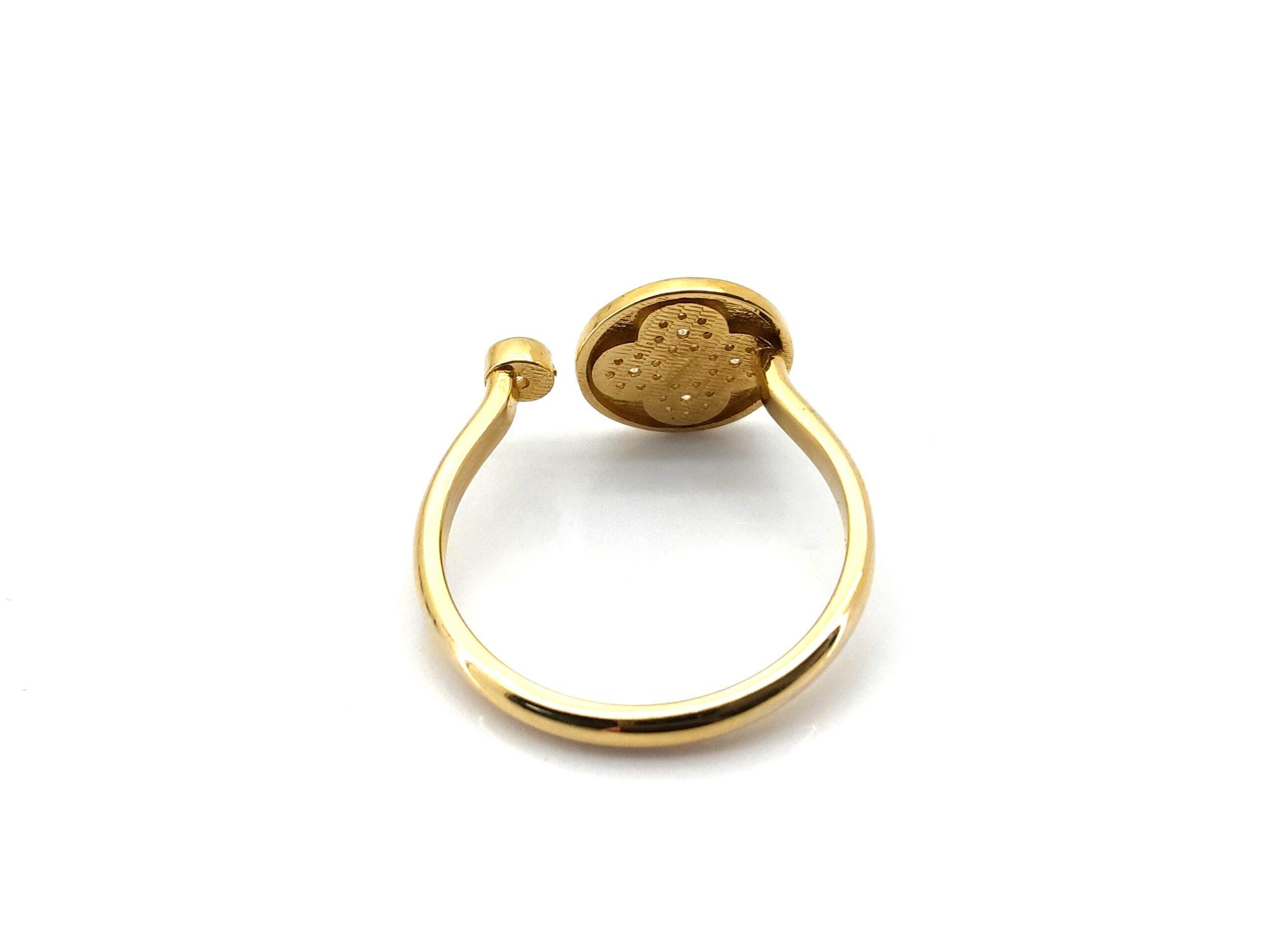 Sortija Oro 18k Con Circonita - Imagen 4