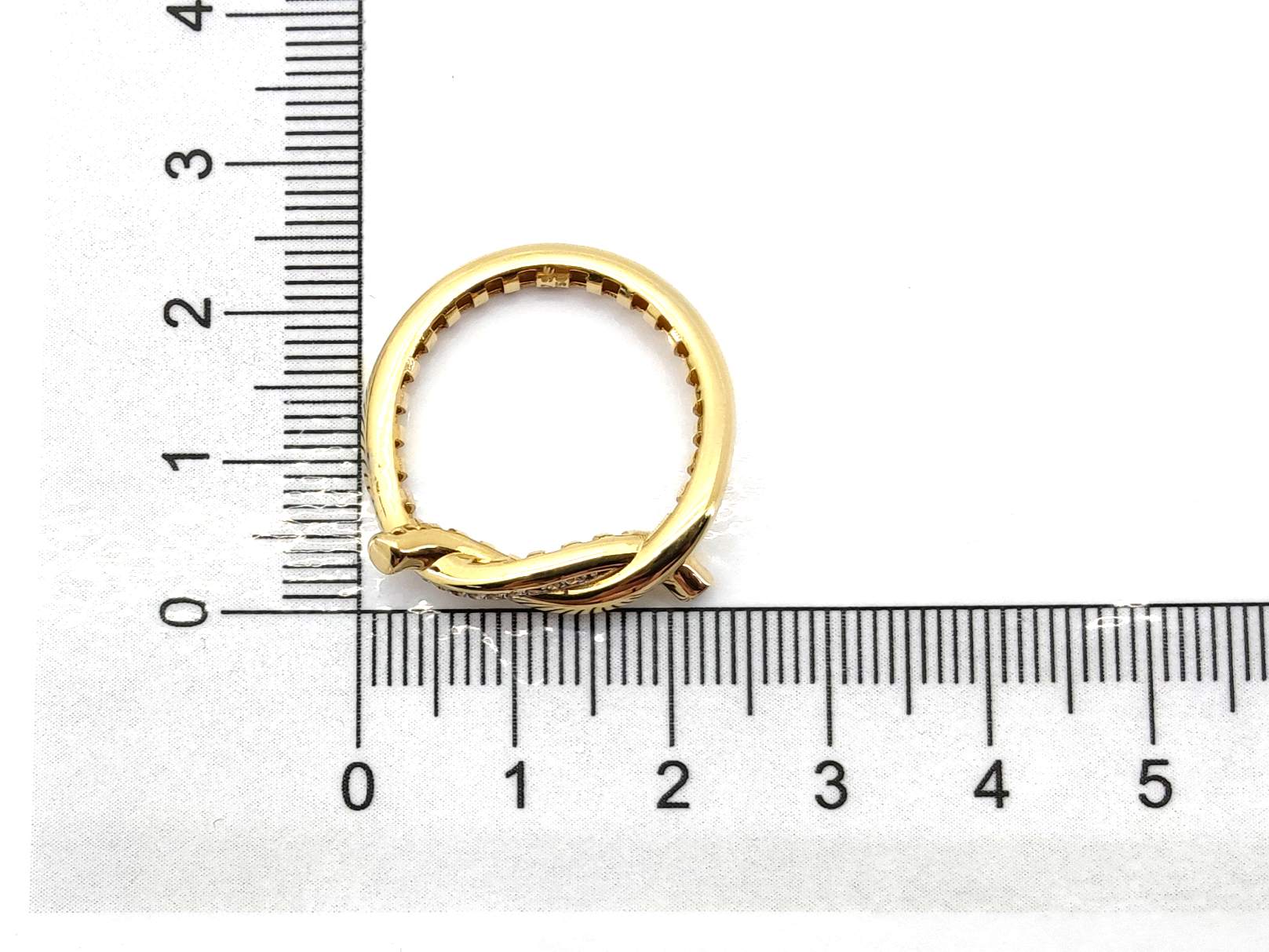 Sortija Oro 18k Con Circonita - Imagen 5
