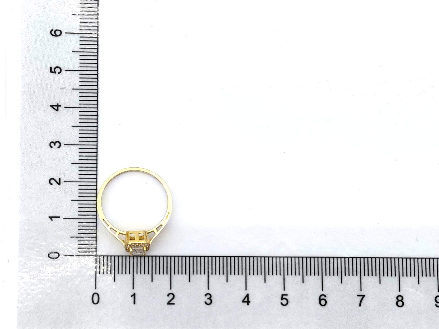 Sortija Oro 18k Con Circonita - Imagen 5