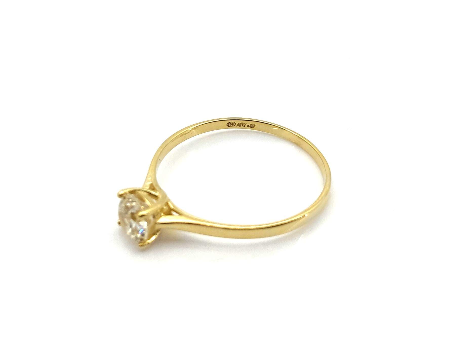 Sortija Oro 18k Con Circonita - Imagen 3
