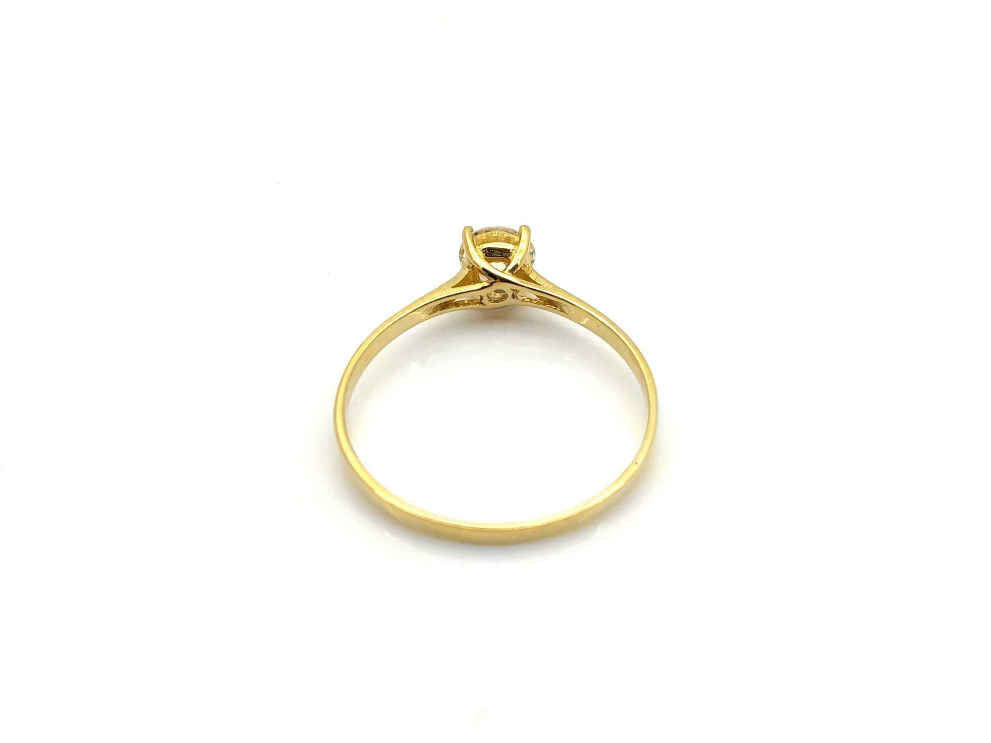 Sortija Oro 18k Con Circonita - Imagen 4