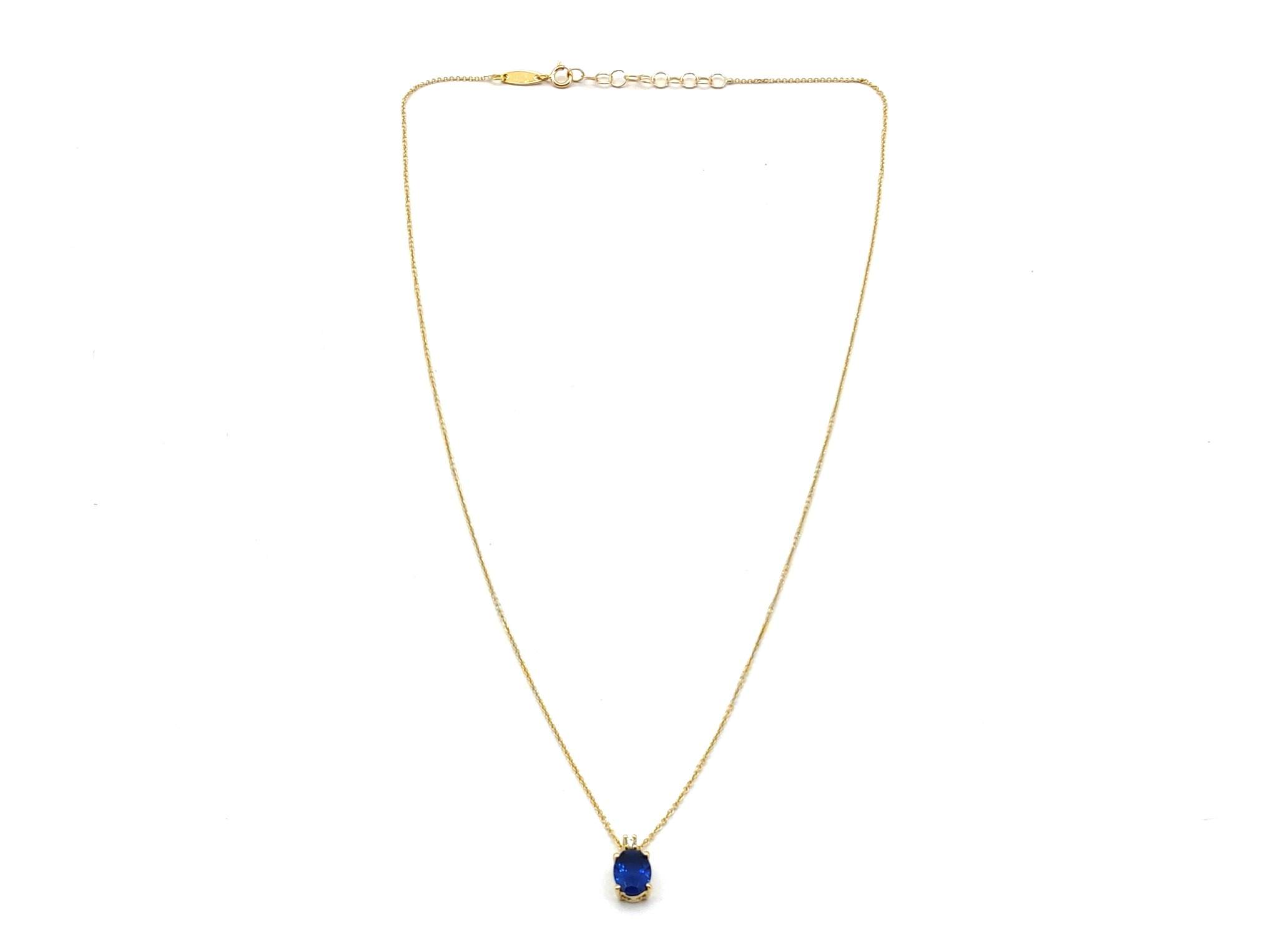 Gargantilla Oro 18k Con Circonita 22cm - Imagen 2