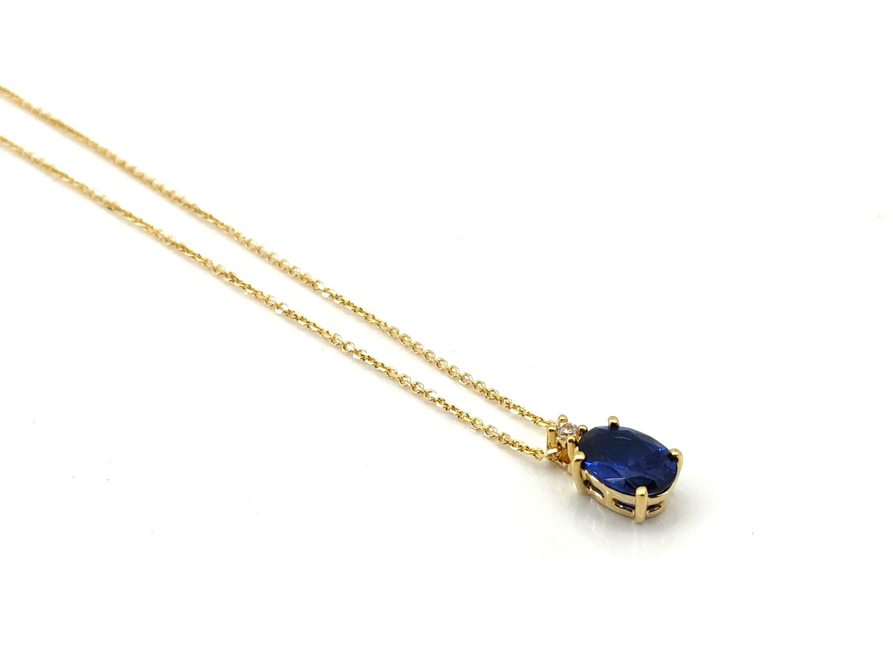 Gargantilla Oro 18k Con Circonita 22cm - Imagen 3