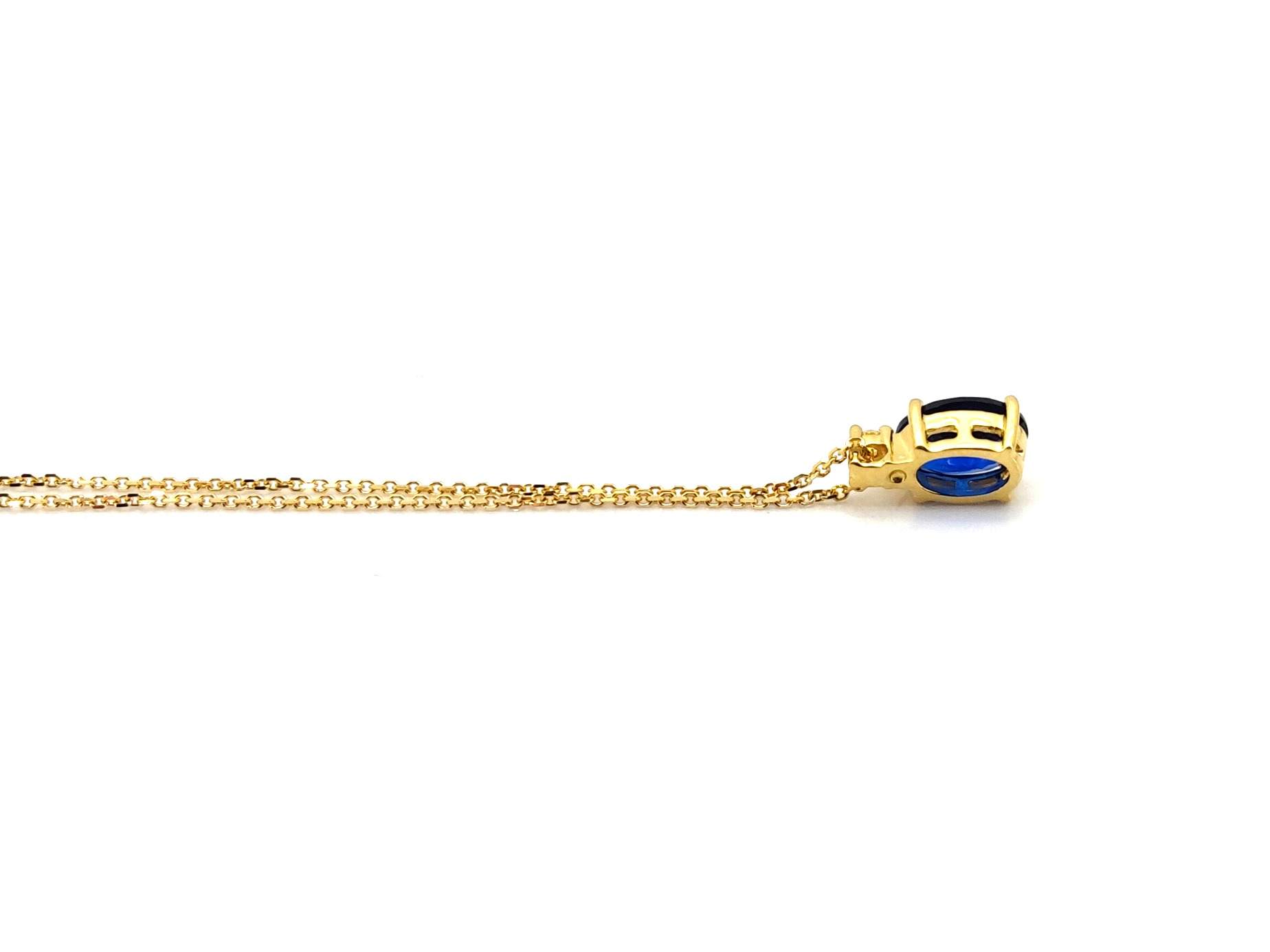 Gargantilla Oro 18k Con Circonita 22cm - Imagen 4