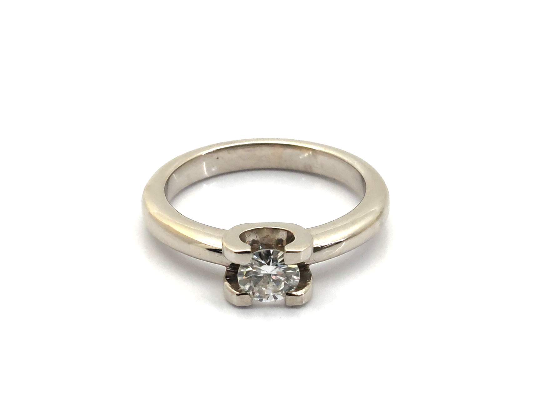 Sortija Oro 18k Con Diamante - Imagen 2