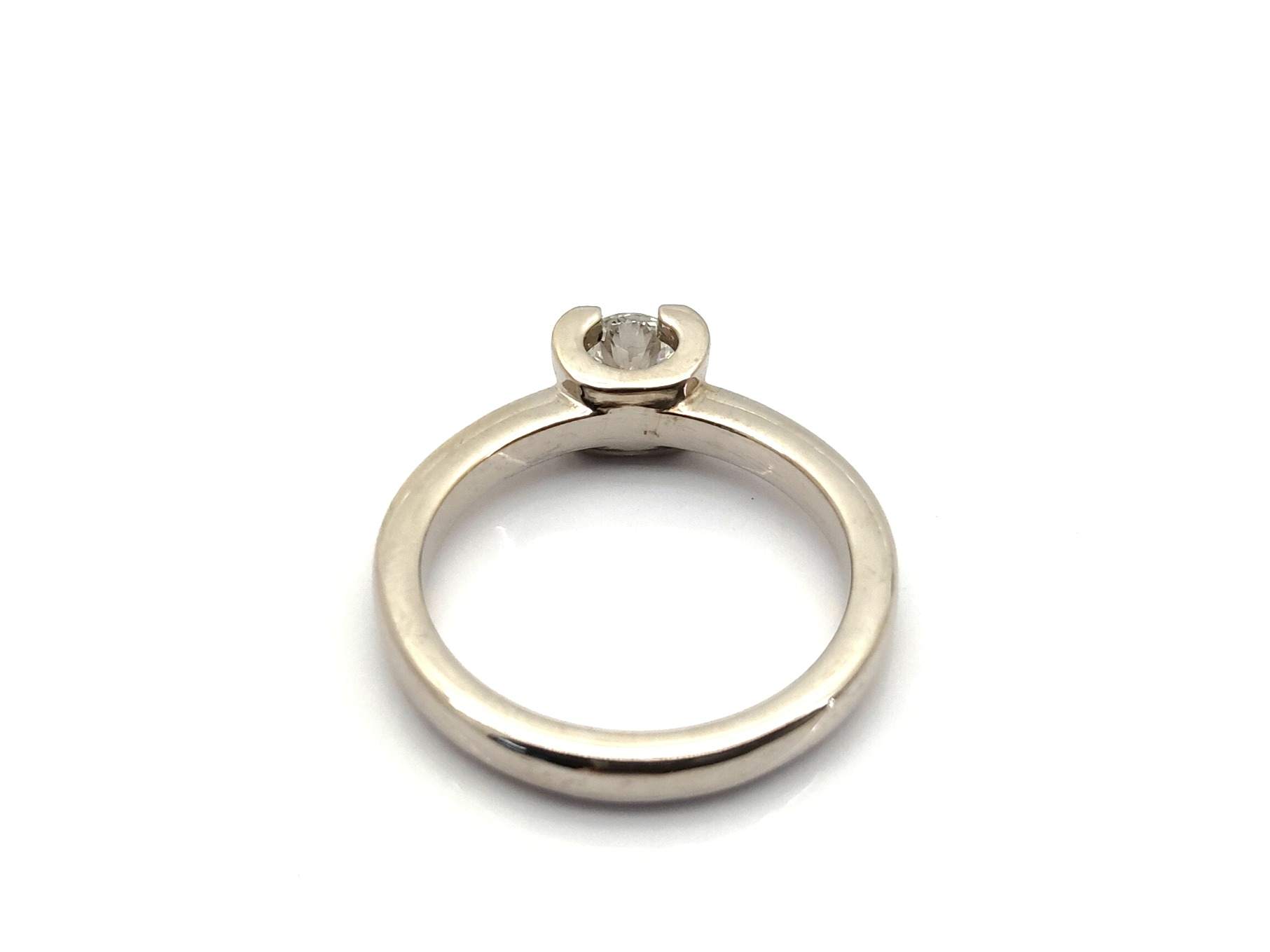 Sortija Oro 18k Con Diamante - Imagen 4