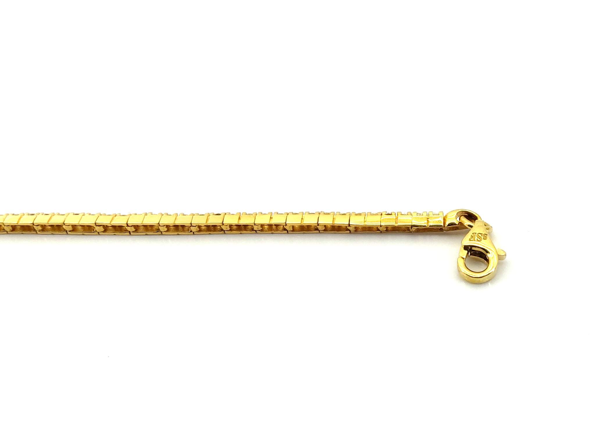 Pulsera Oro 18k Con Circonita - Imagen 4