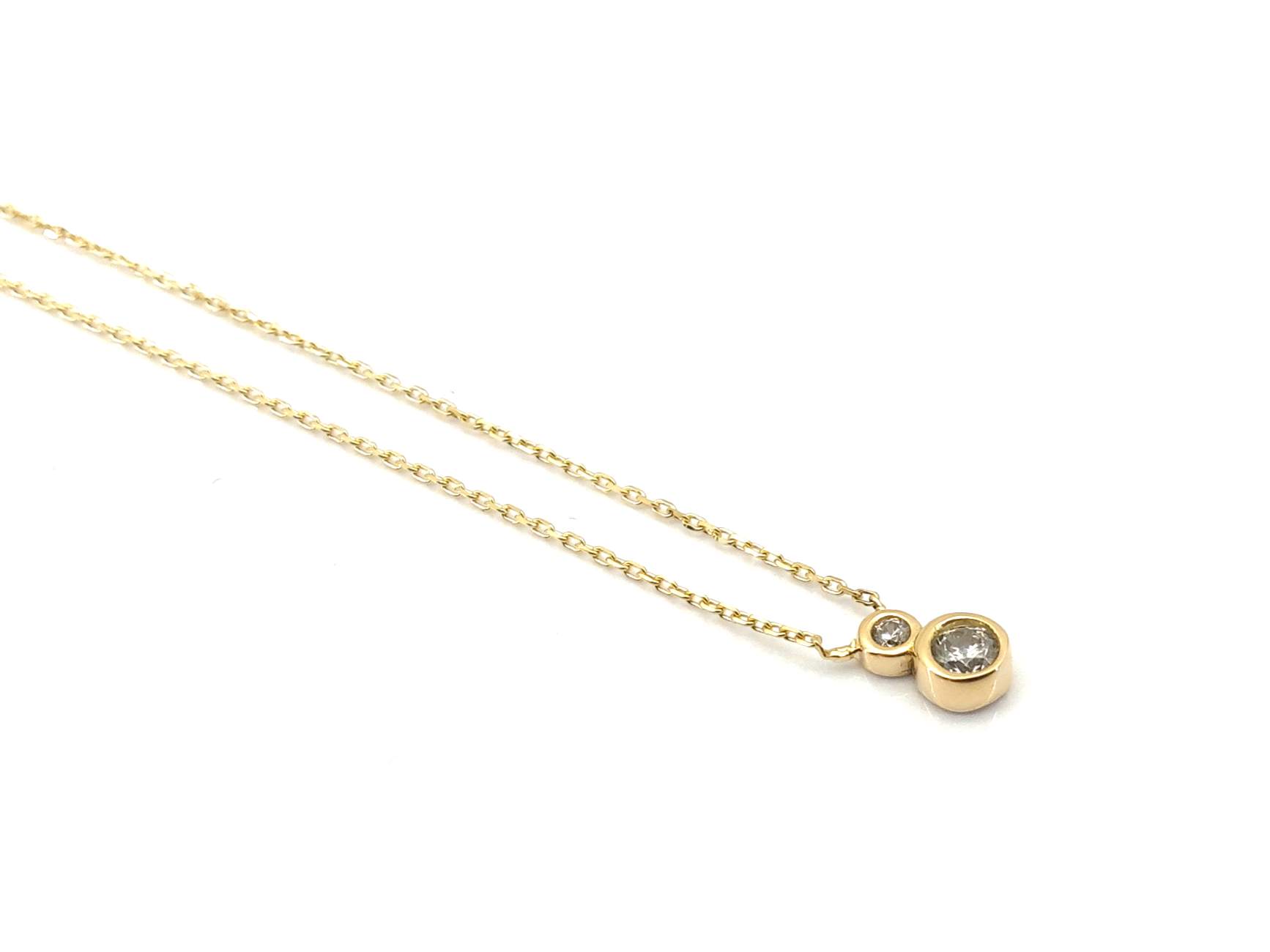 Gargantilla Oro 18k Con Circonita 22cm - Imagen 3