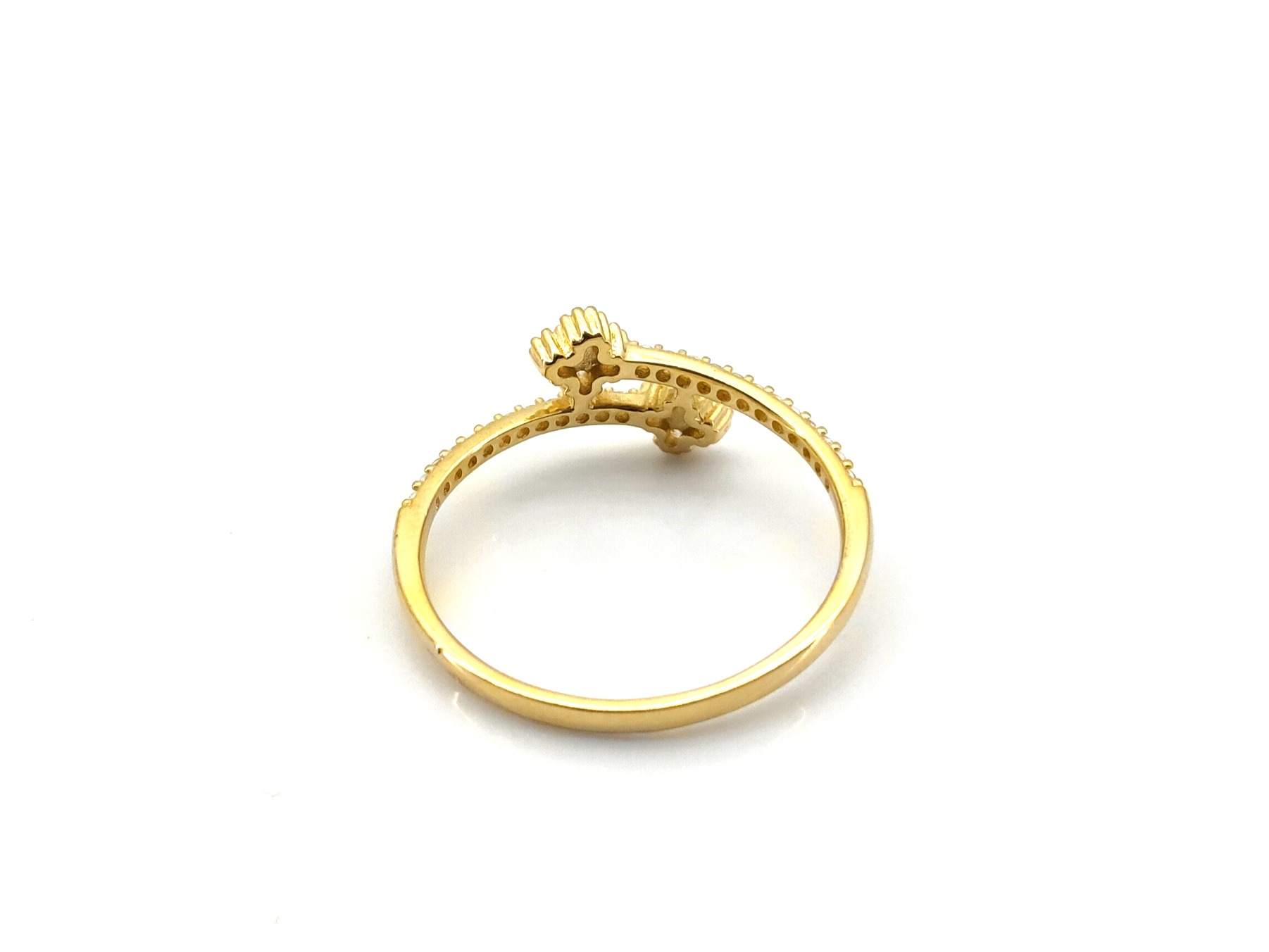 Anillo Oro 18k Con Circonita - Imagen 4