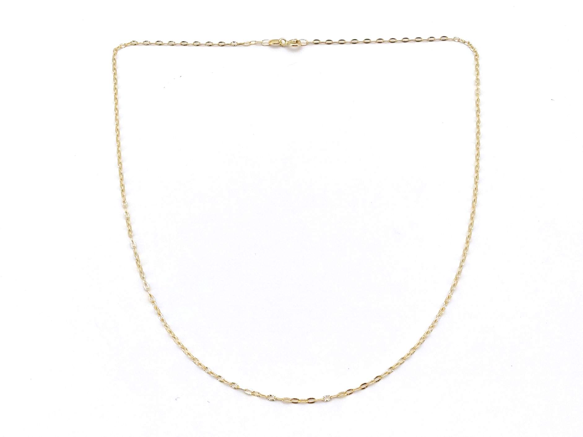 Cadena Oro 18k 20cm - Imagen 2
