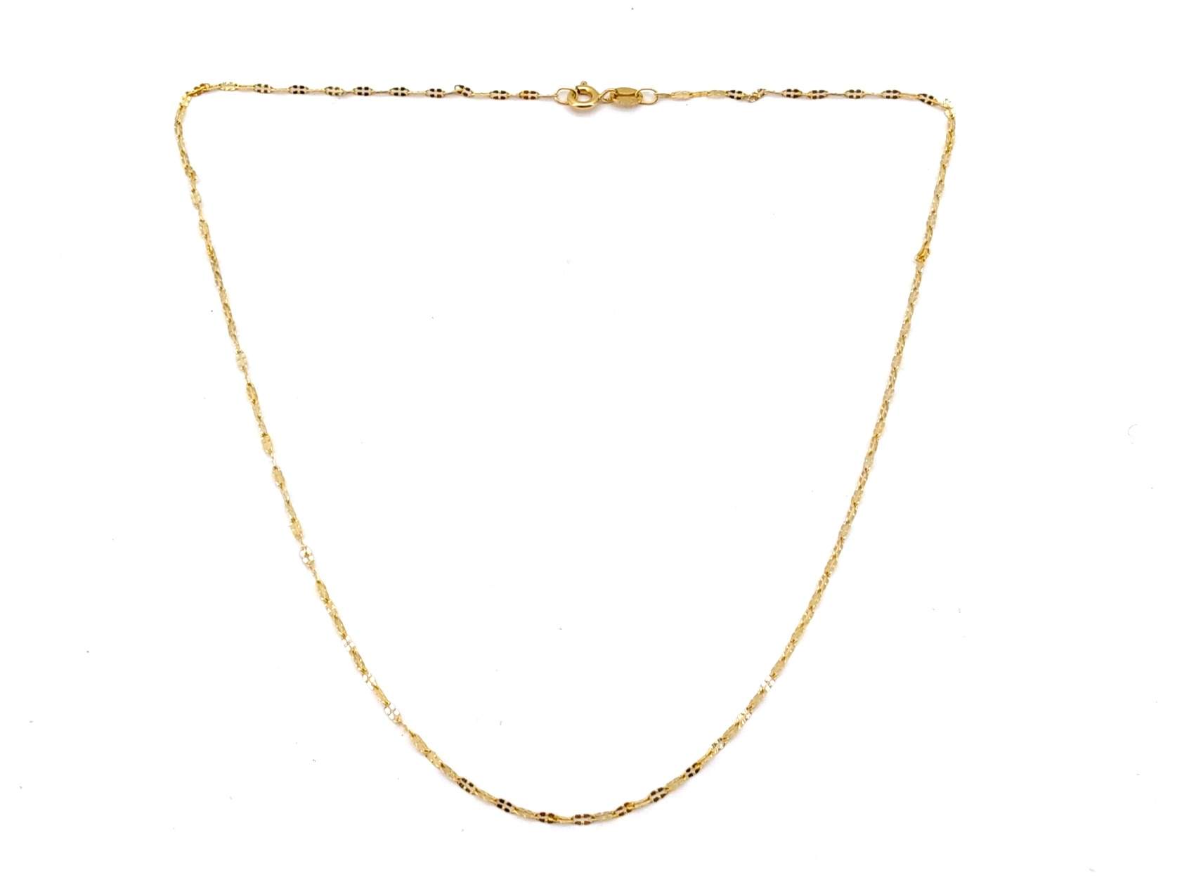 Cadena Oro 18k 20cm - Imagen 2