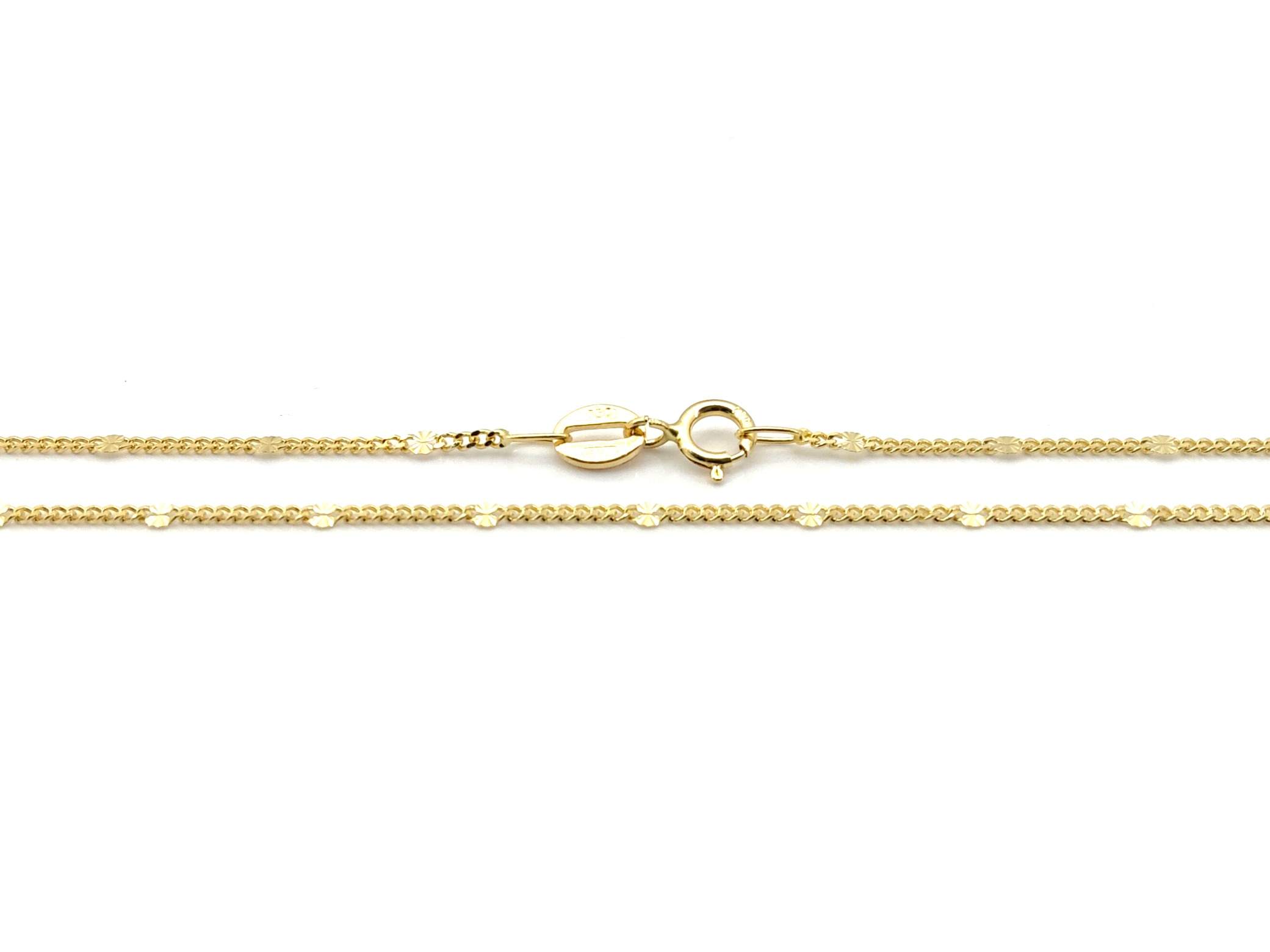Cadena Oro 18k 20cm - Imagen 3