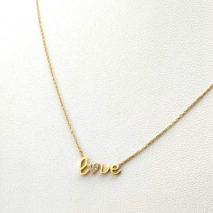 Gargantilla Oro 18k Con Circonita 22cm