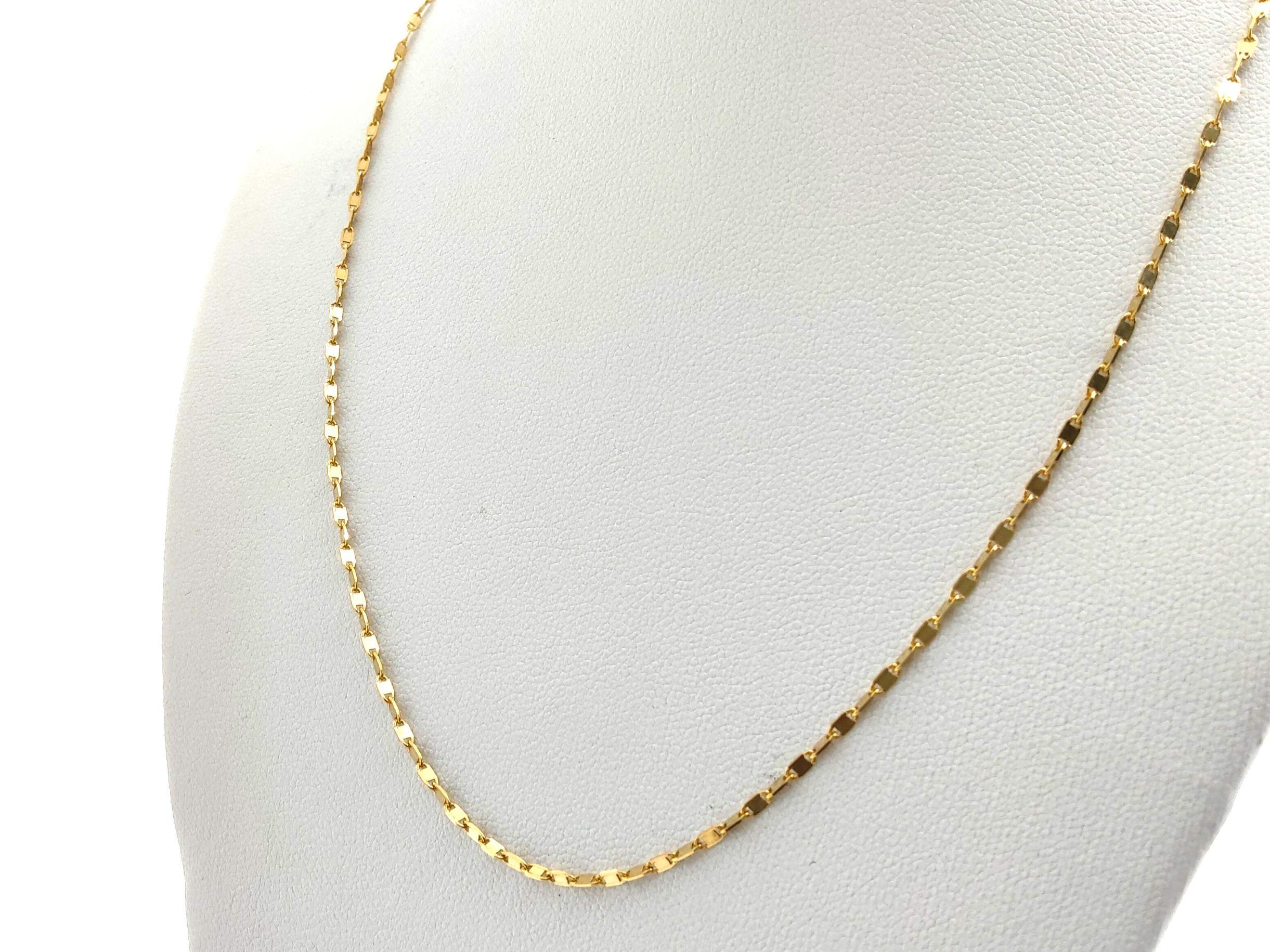 Cadena Oro 18k 20cm