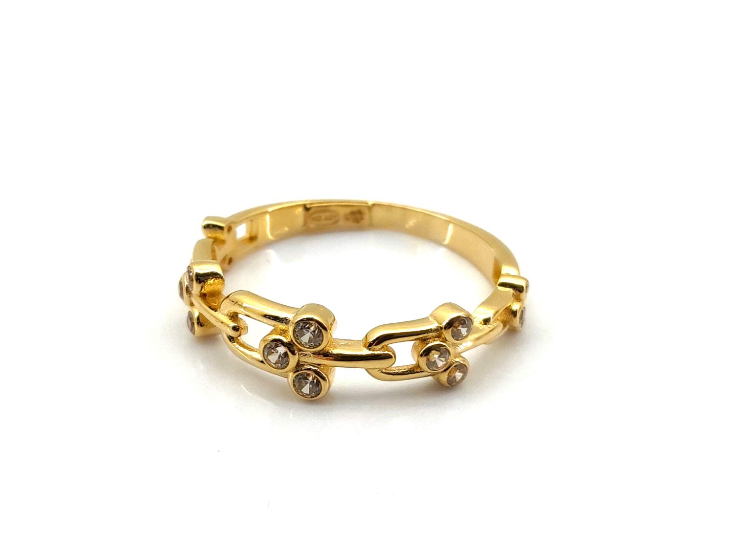 Sortija Oro 18k Con Circonita - Imagen 2