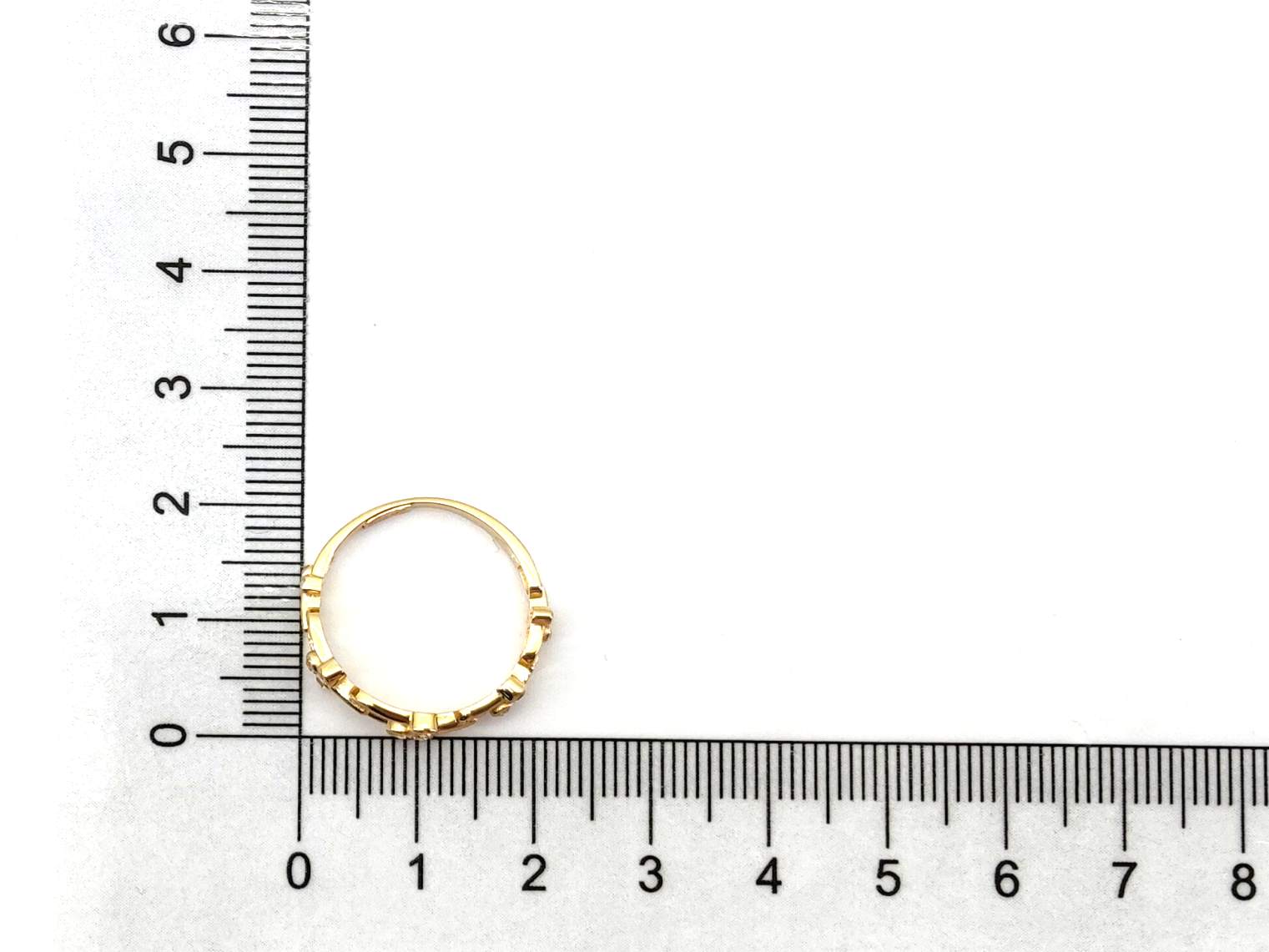 Sortija Oro 18k Con Circonita - Imagen 5