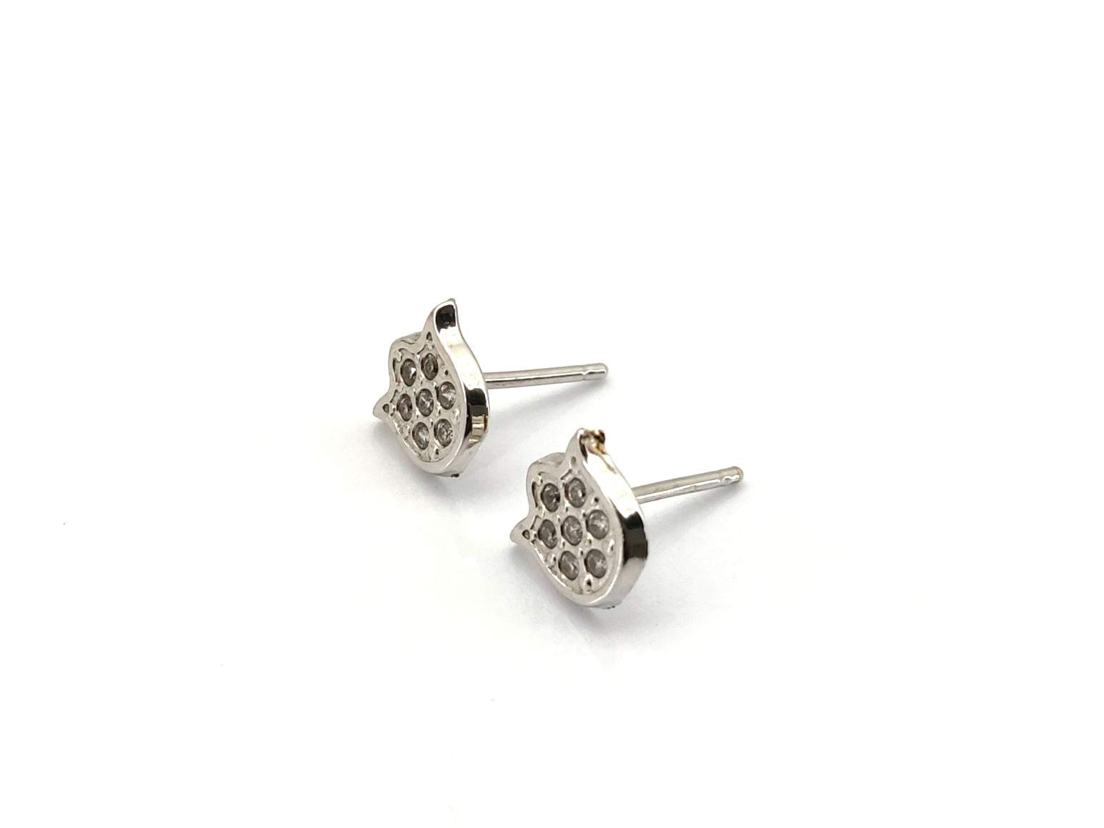 Pendientes Oro 18k Con Circonita - Imagen 2
