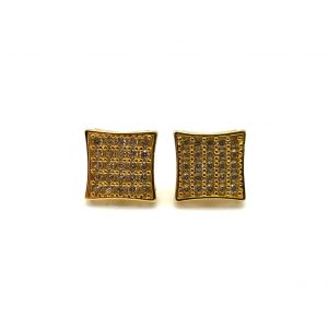 Pendientes Oro 18k Con Circonita