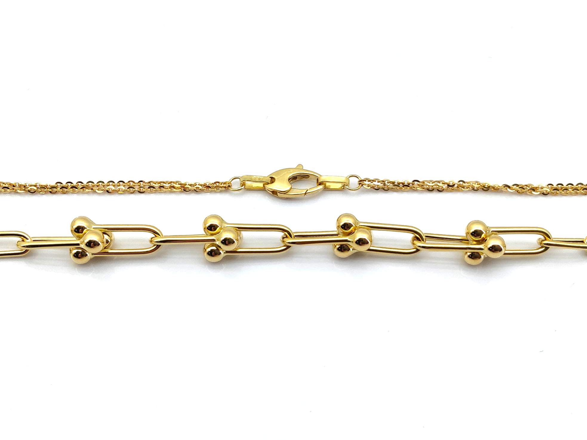 Cadena Oro 18k 22cm - Imagen 3