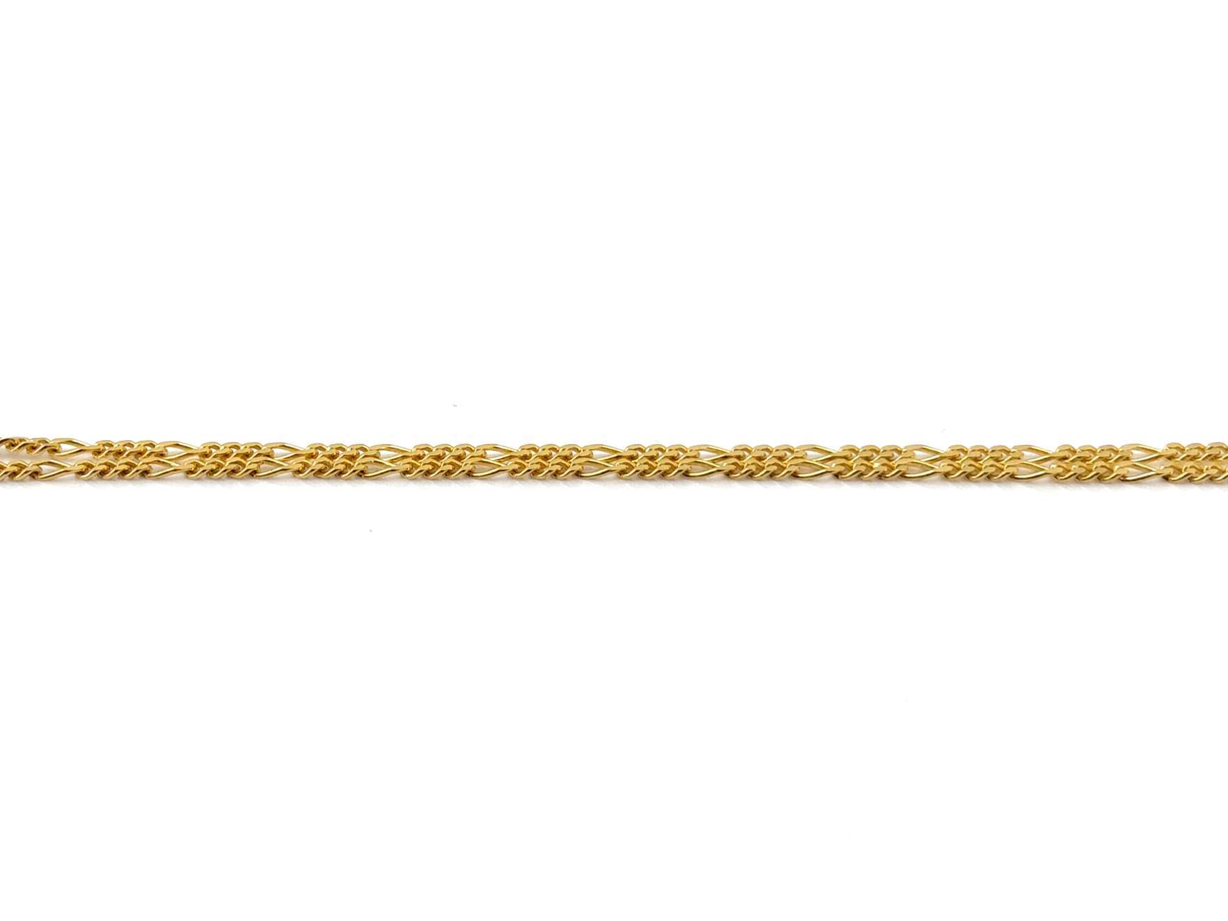Cadena Oro 18k 22cm - Imagen 4
