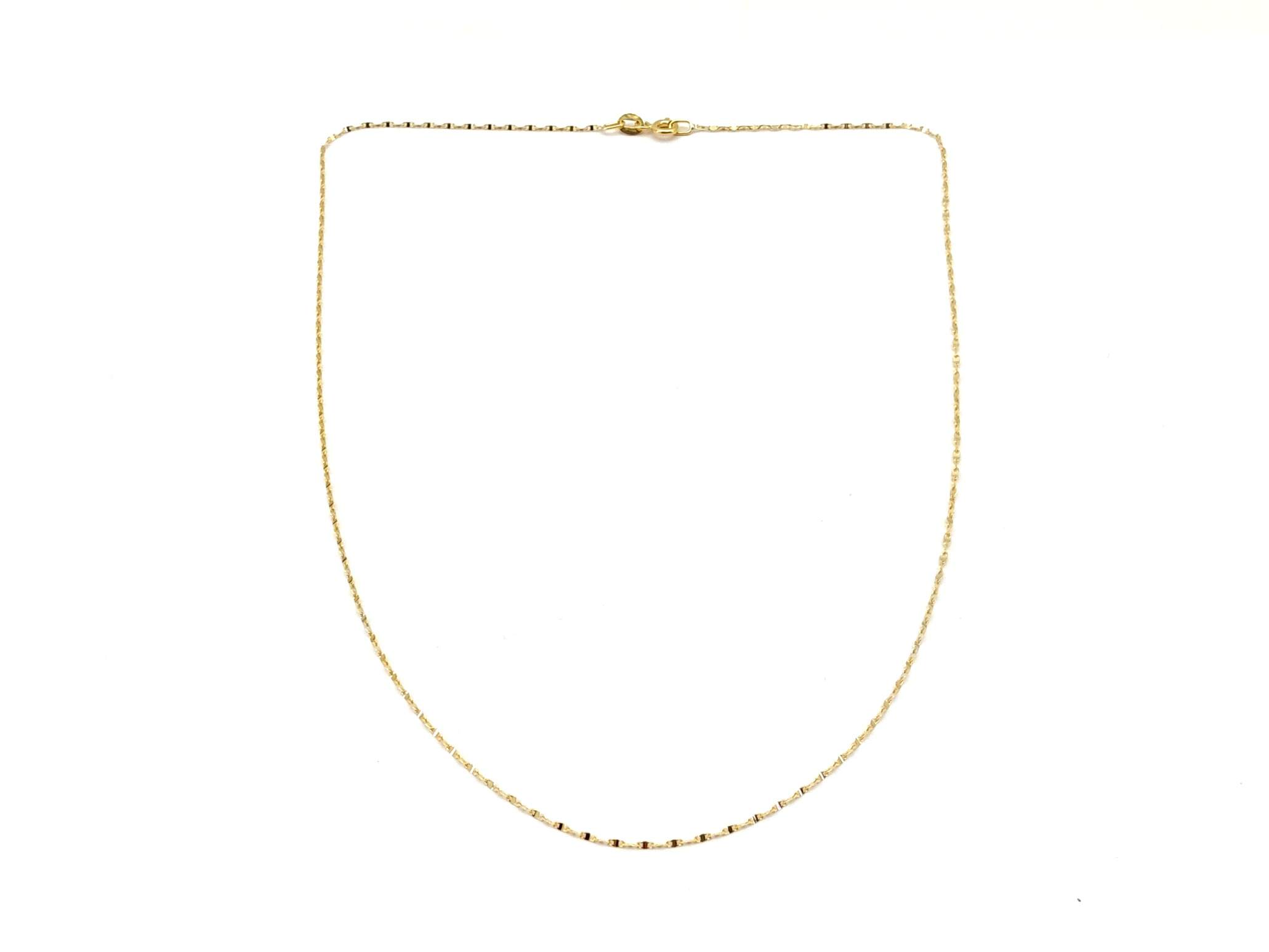 Cadena Oro 18k 22cm - Imagen 2