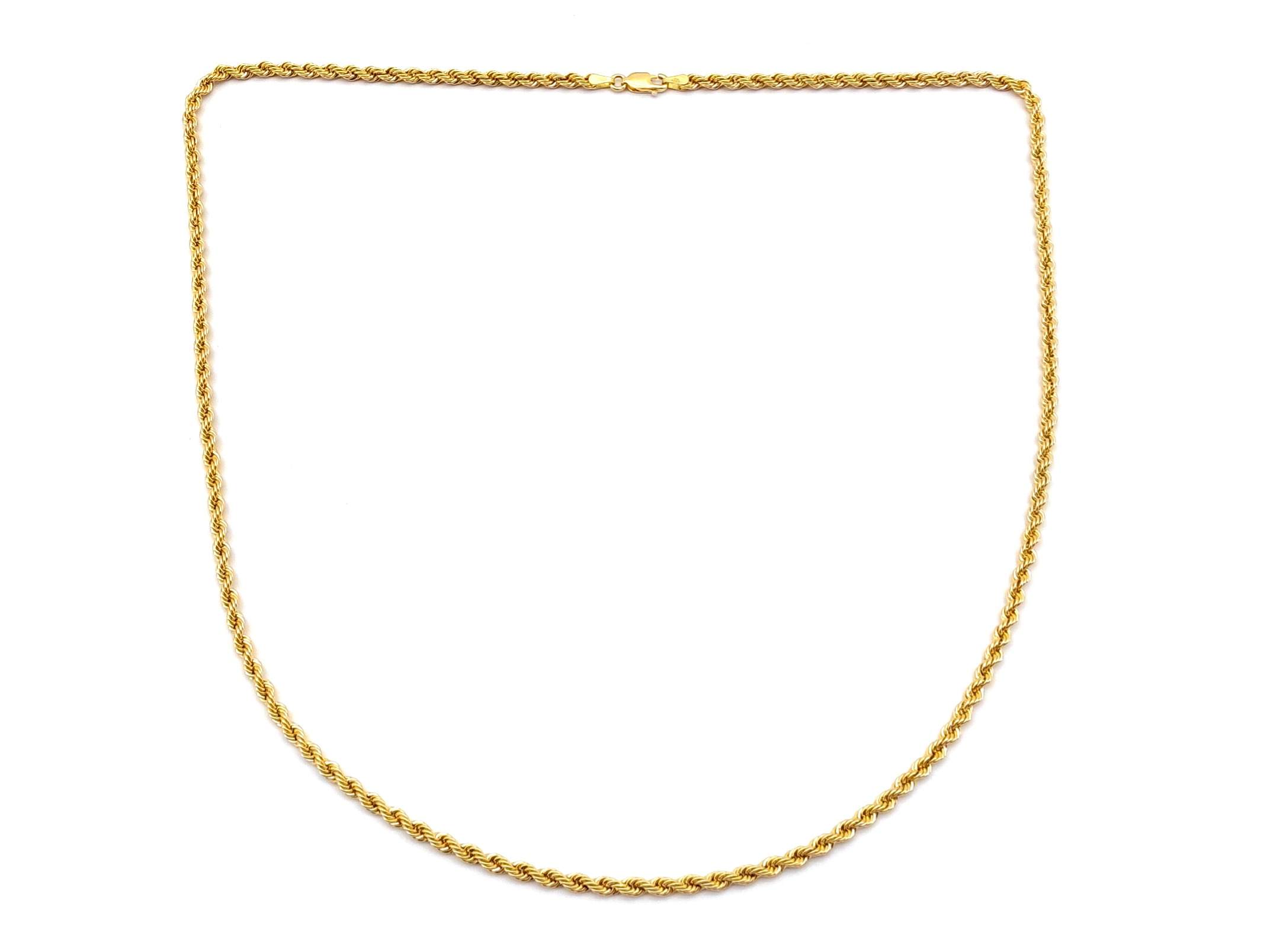 Cadena Oro 18k 30cm - Imagen 2