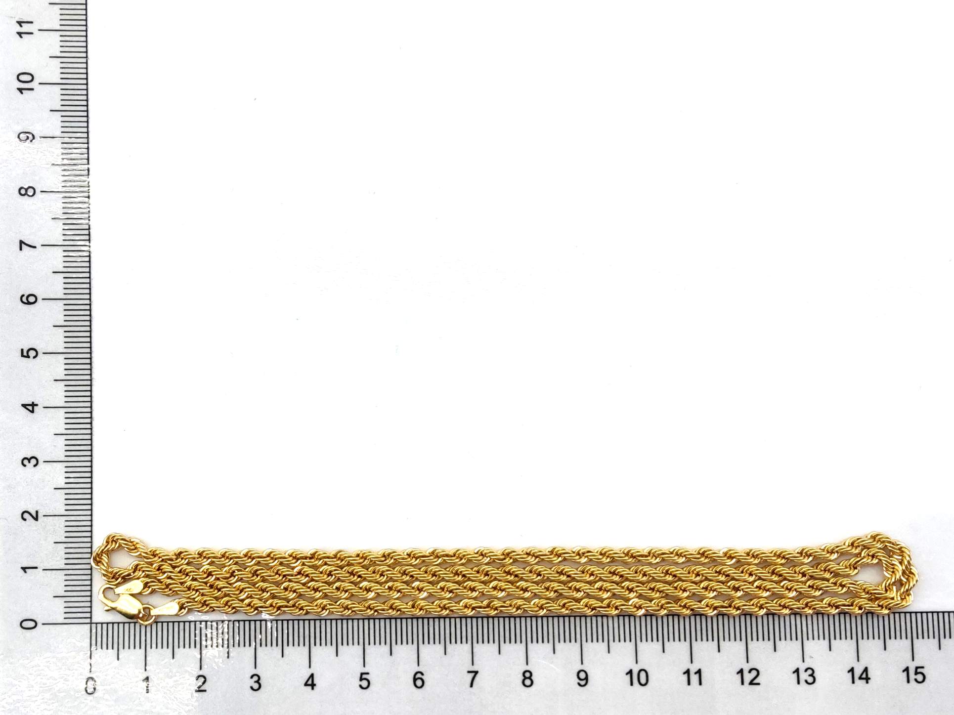 Cadena Oro 18k 30cm - Imagen 5