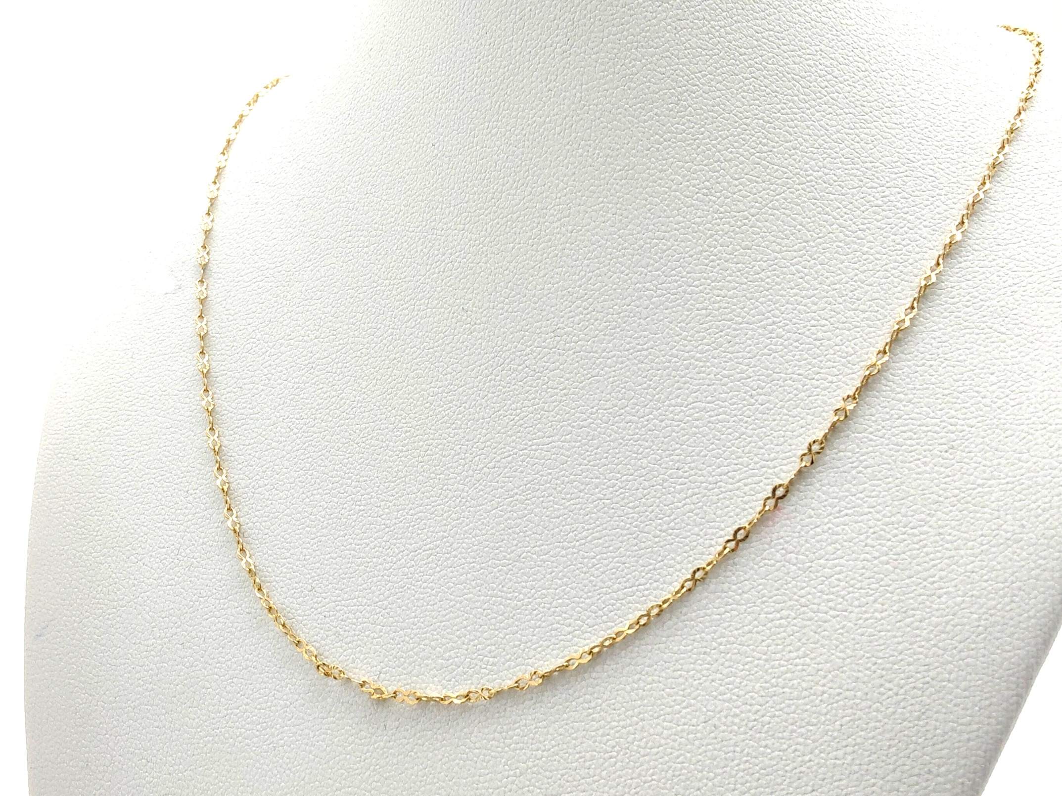 Cadena Oro 18k 20cm