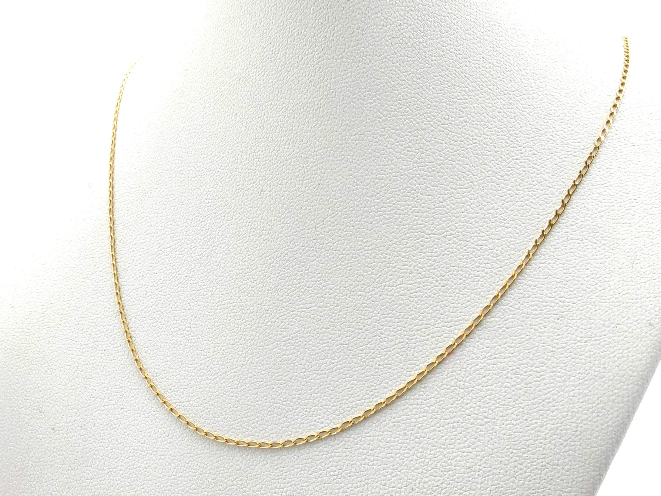 Cadena Oro 18k 20cm