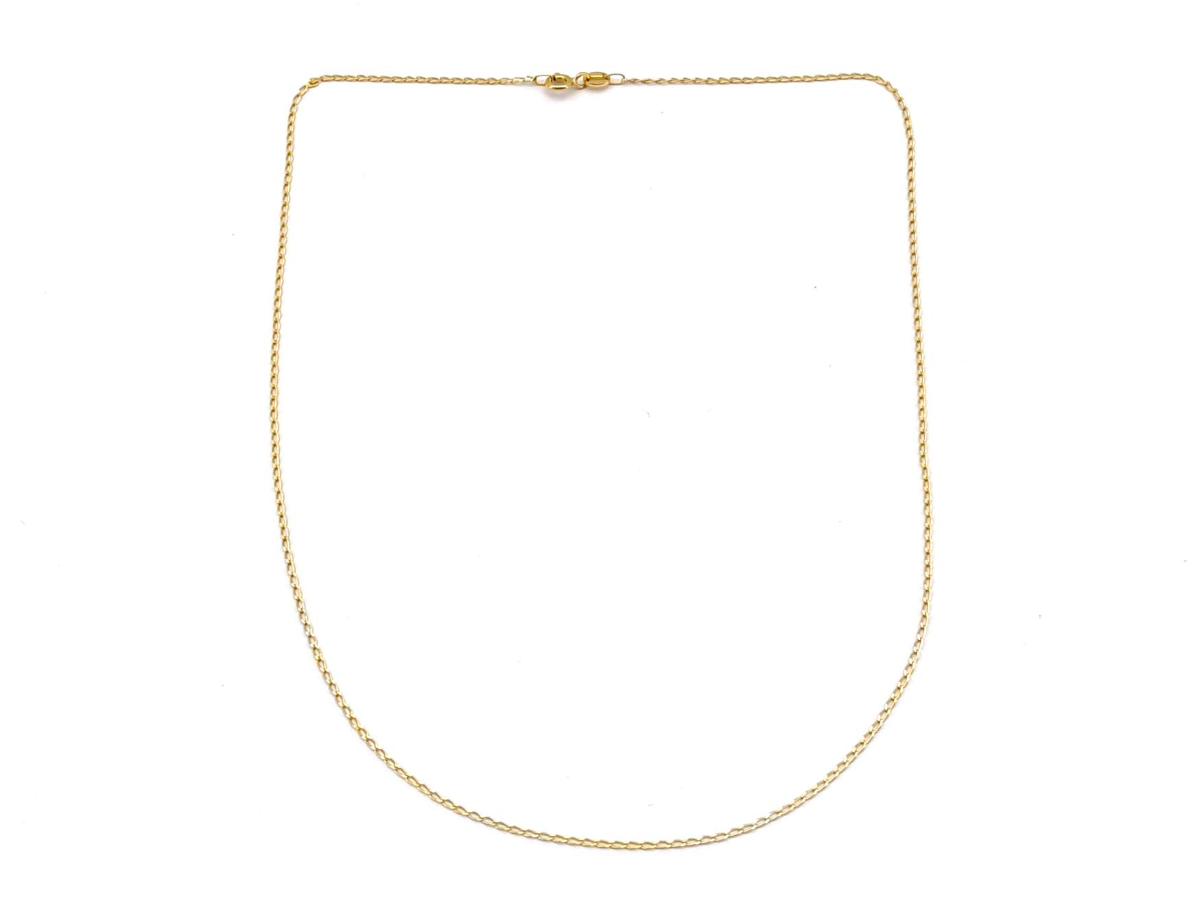 Cadena Oro 18k 20cm - Imagen 2