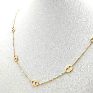 Gargantilla Oro 18k 22cm