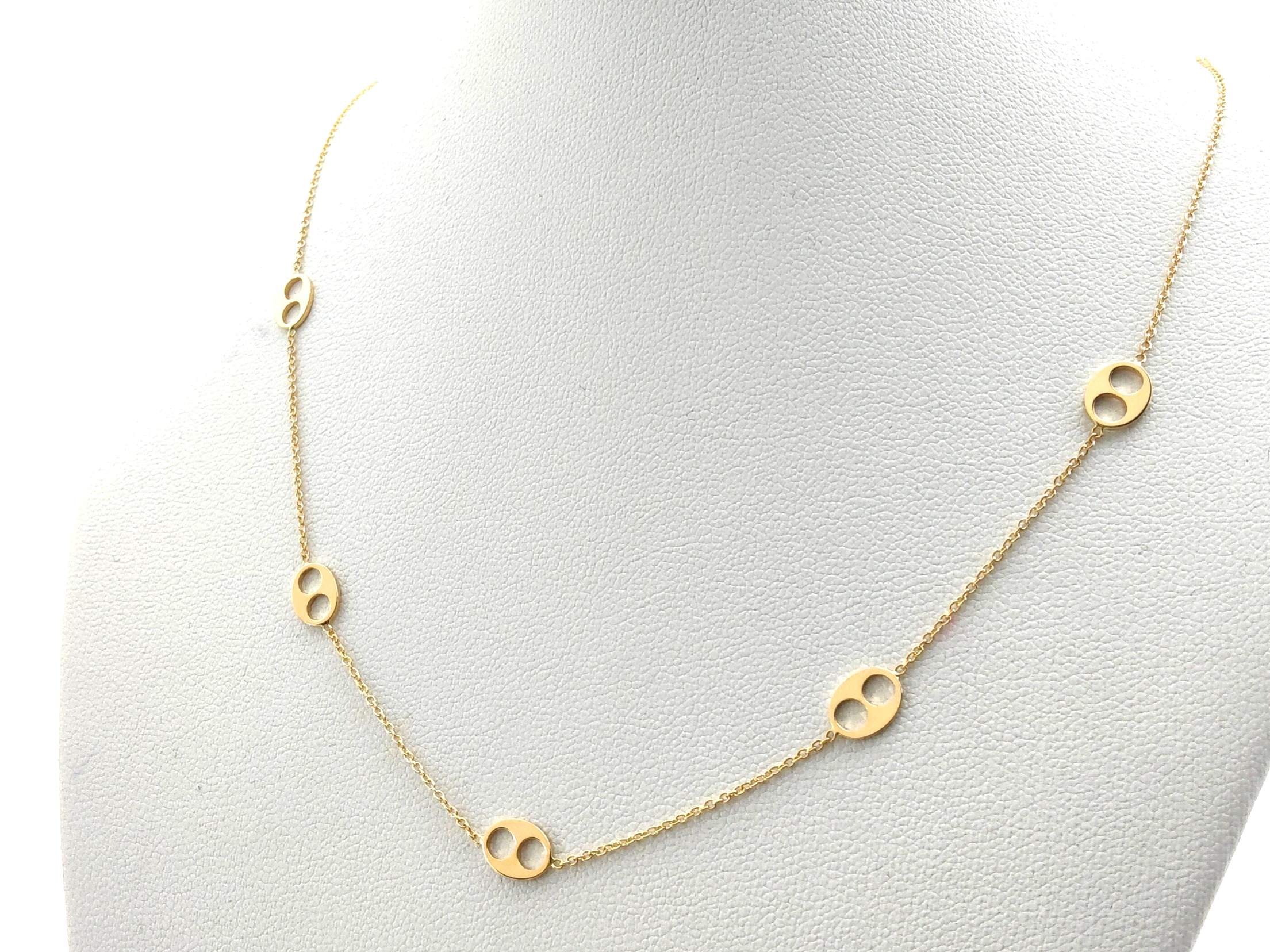 Gargantilla Oro 18k 22cm