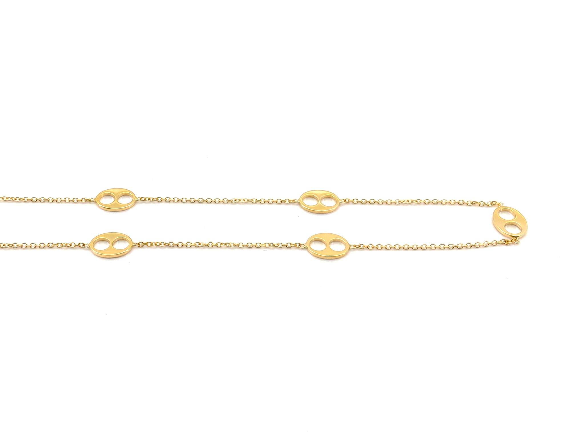 Gargantilla Oro 18k 22cm - Imagen 3