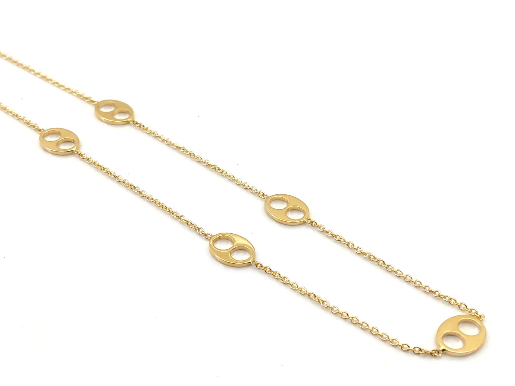 Gargantilla Oro 18k 22cm - Imagen 4