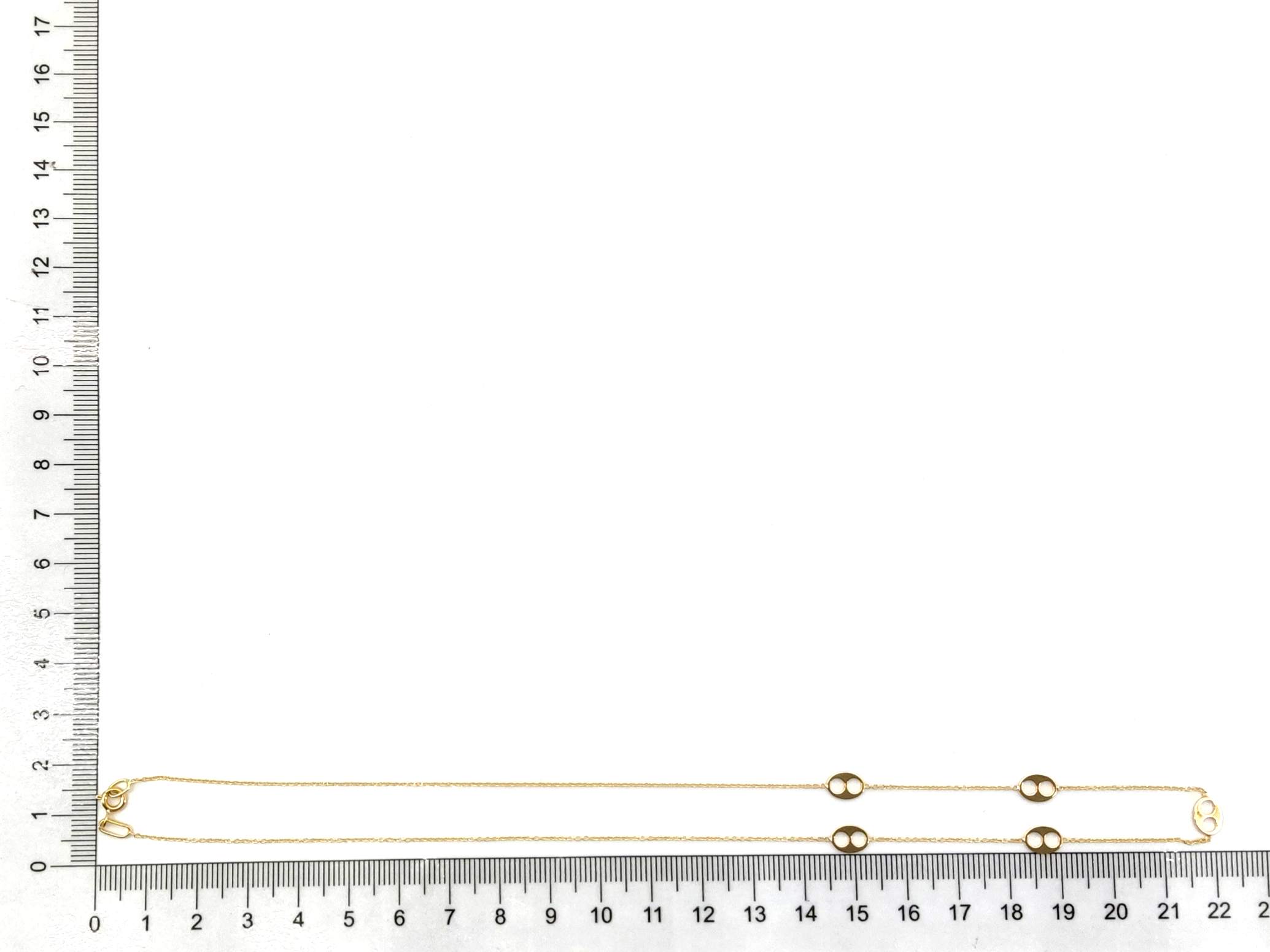 Gargantilla Oro 18k 22cm - Imagen 5