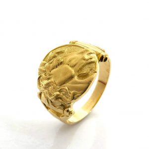 Sello Oro 18k Con Circonita