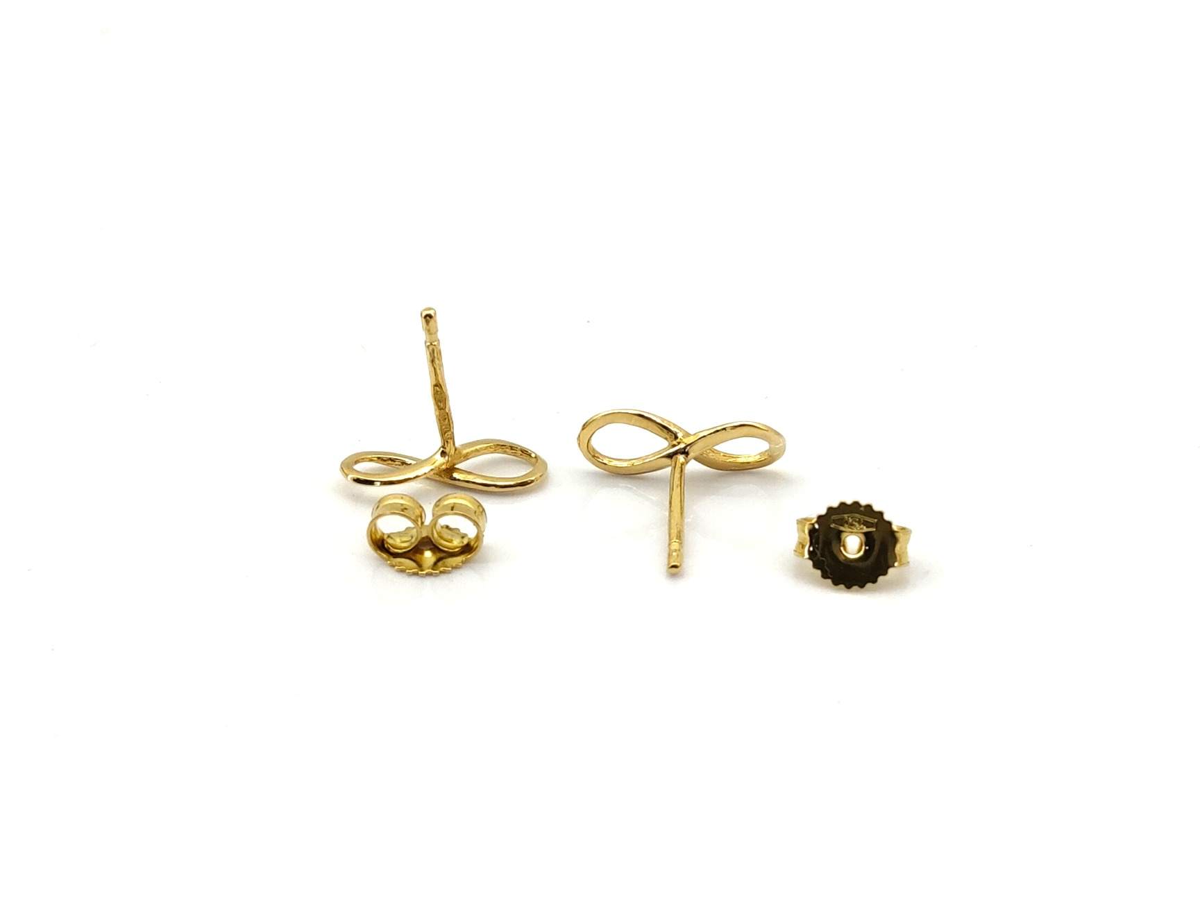 Pendientes Oro 18k Con Circonita - Imagen 3