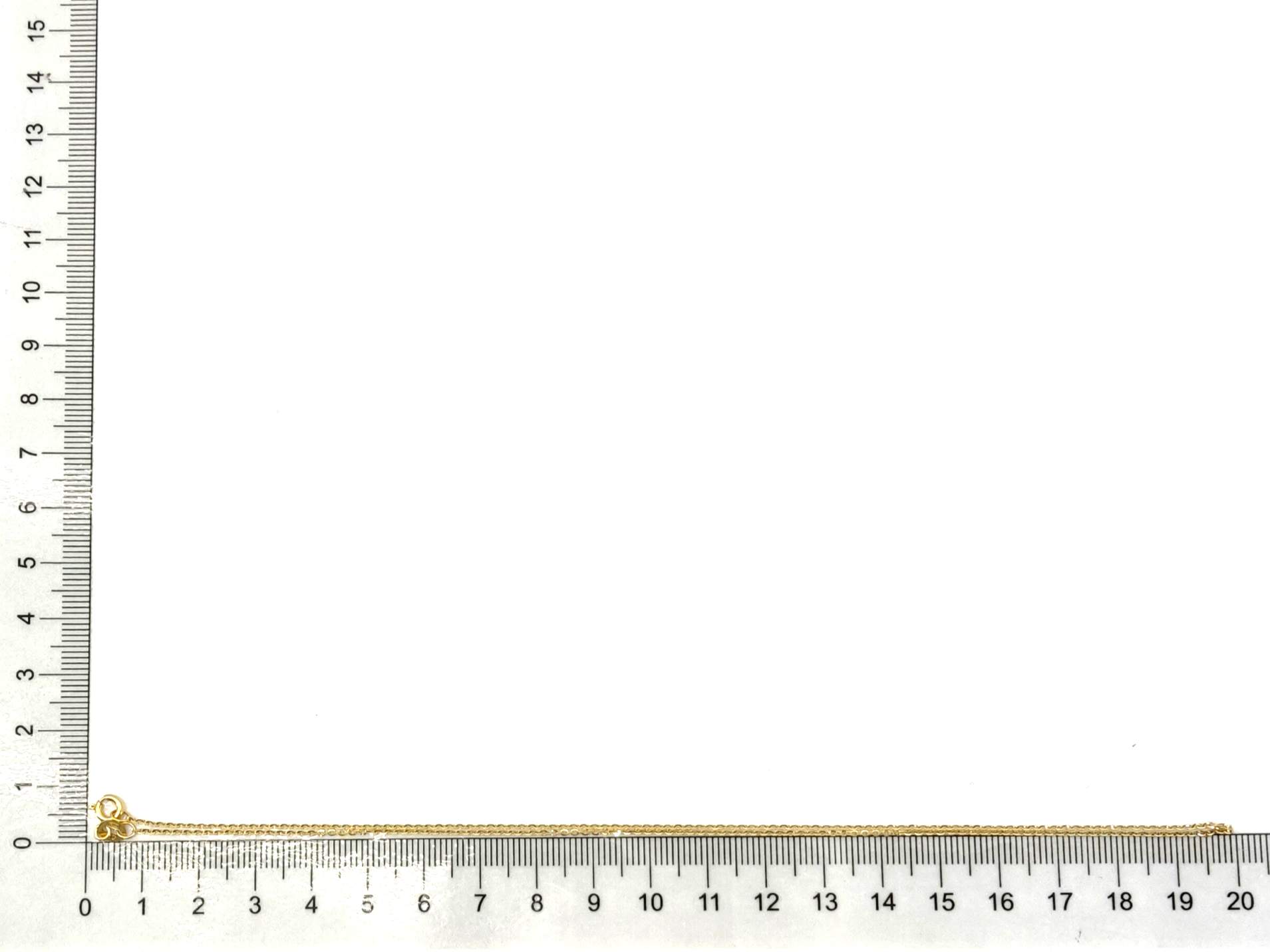 Cadena Oro 18k 20cm - Imagen 5